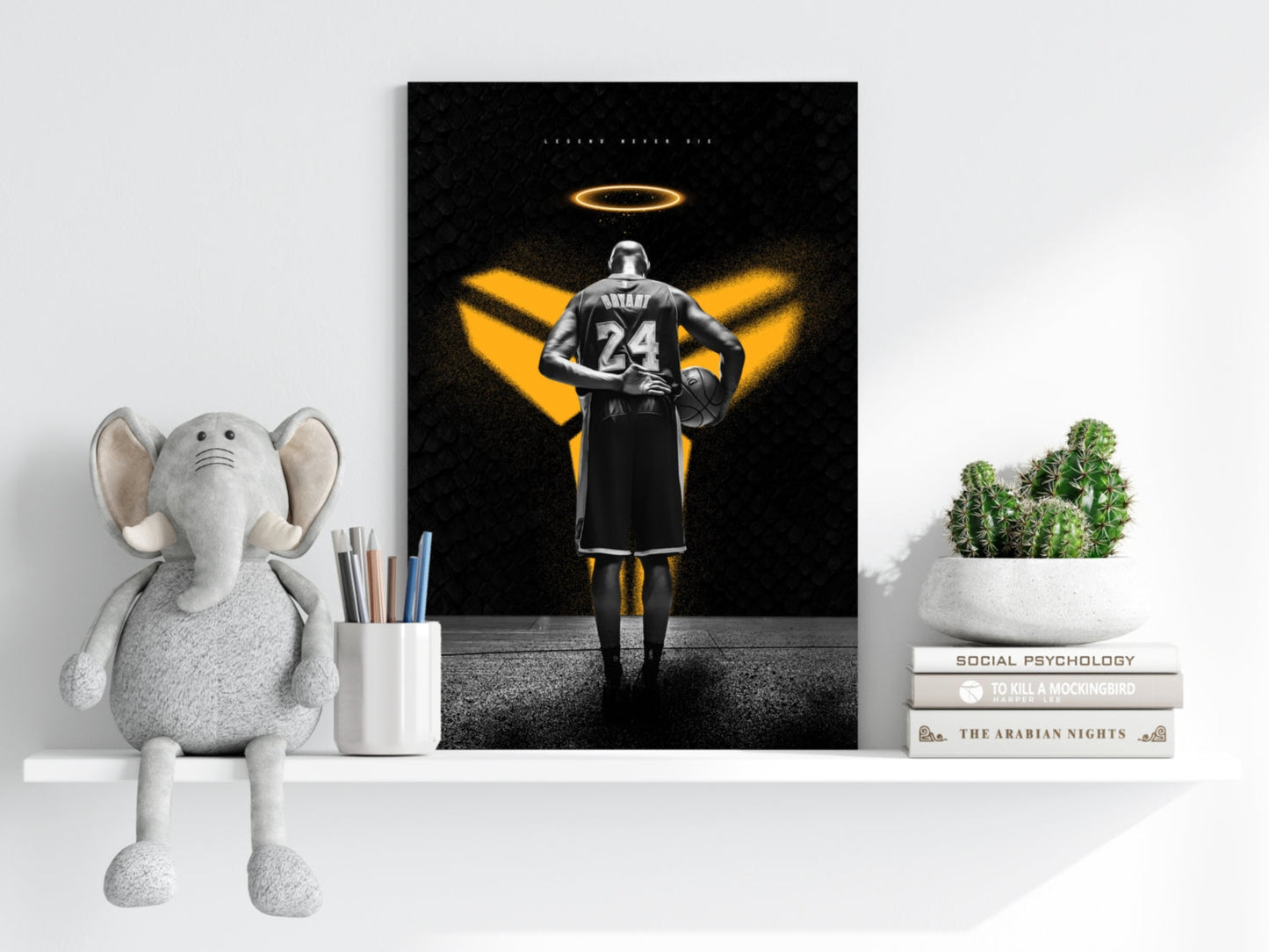 Kobe Bryant Aluminum Print