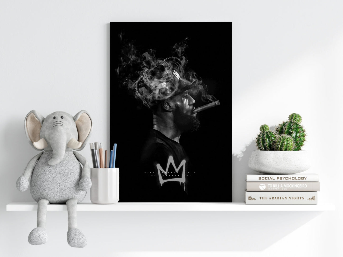 King James Aluminum Print