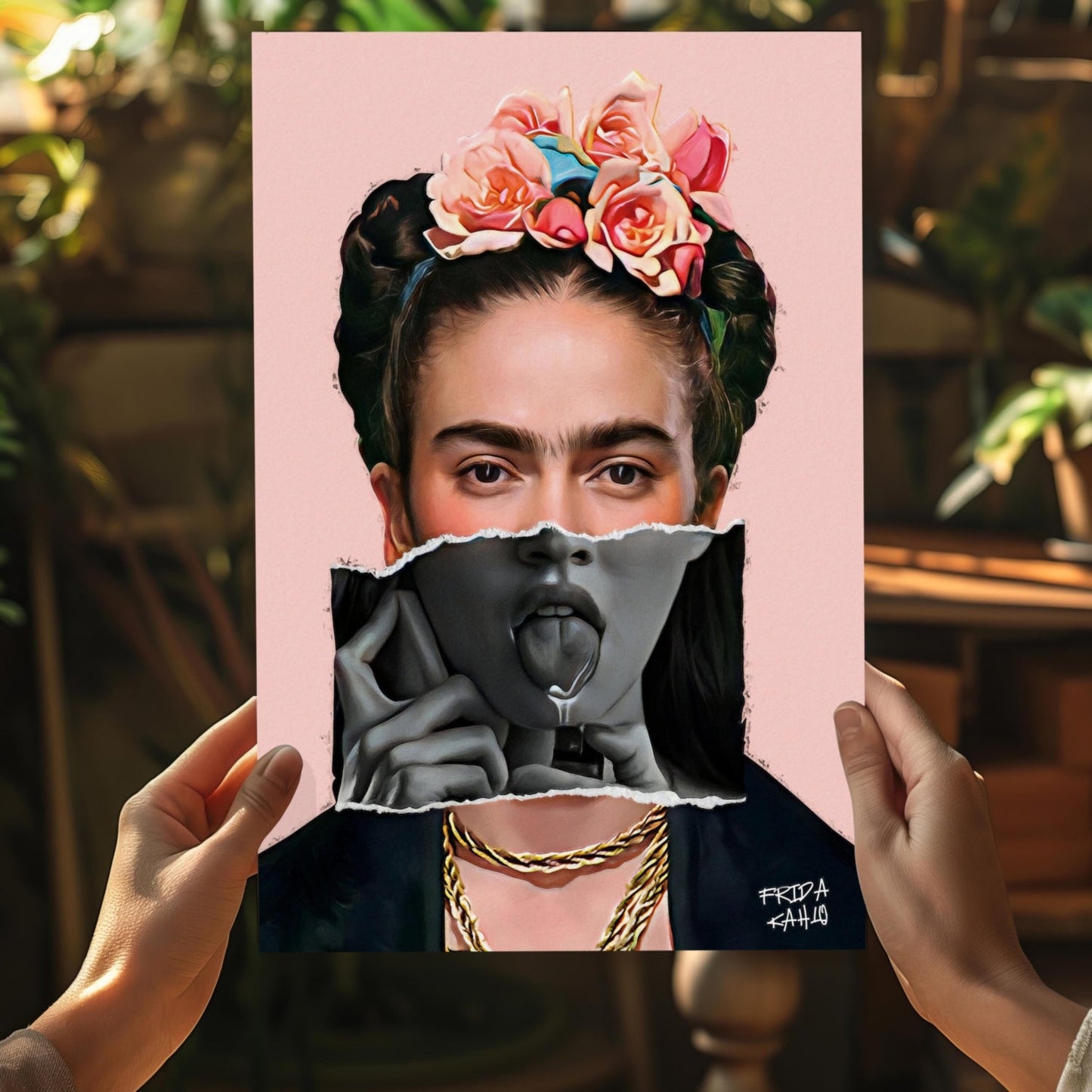 Frida Kahlo Aluminum Print