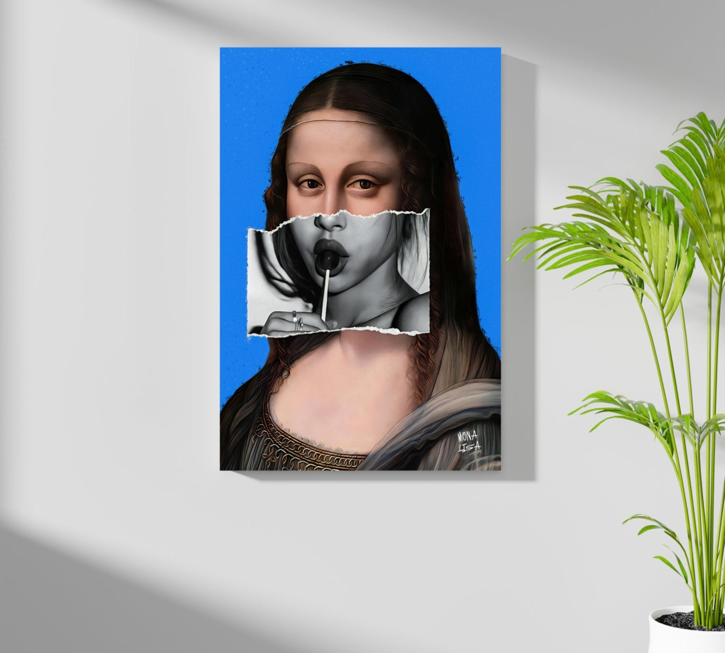 Mona Lisa Aluminum Print