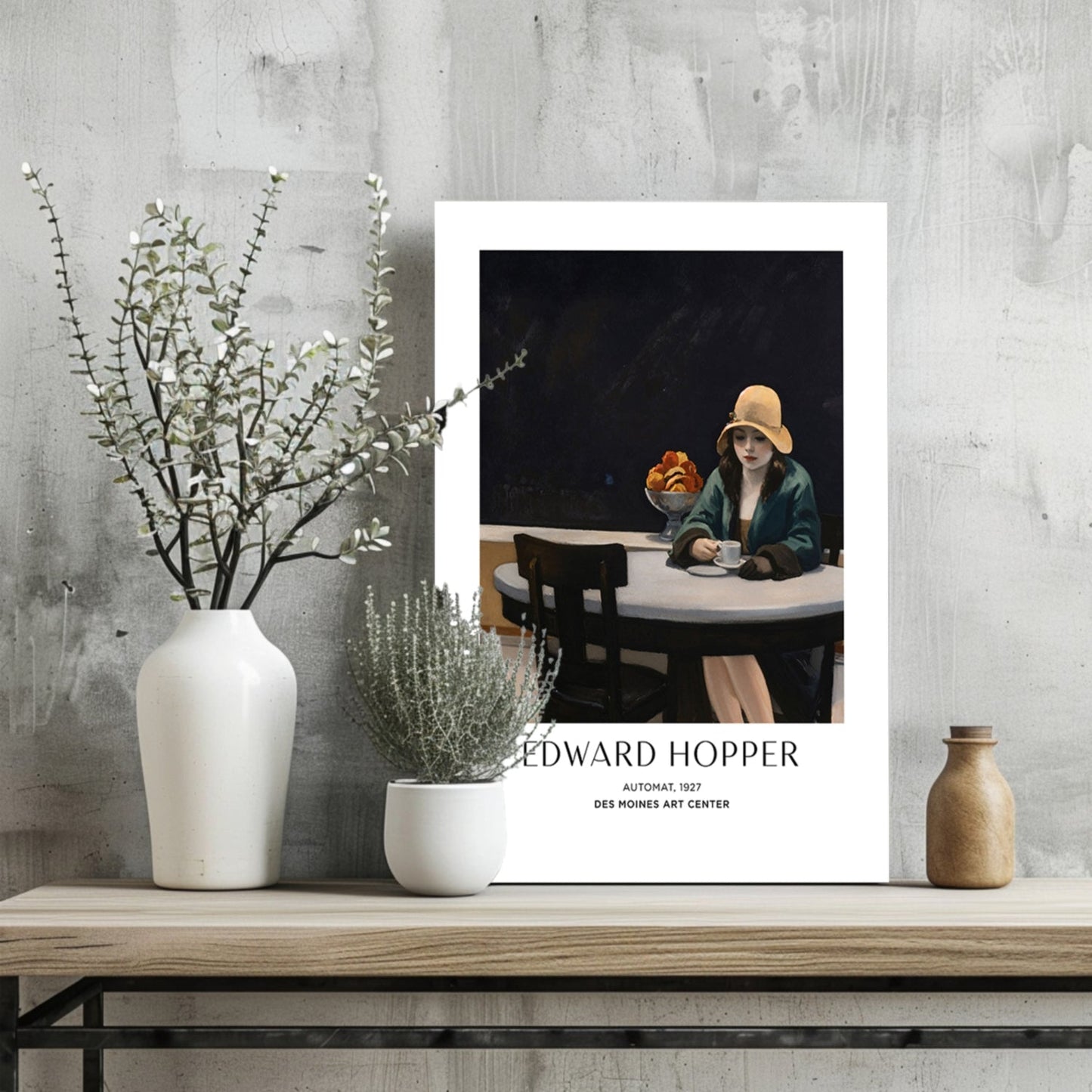 Edward Hopper Aluminum Print