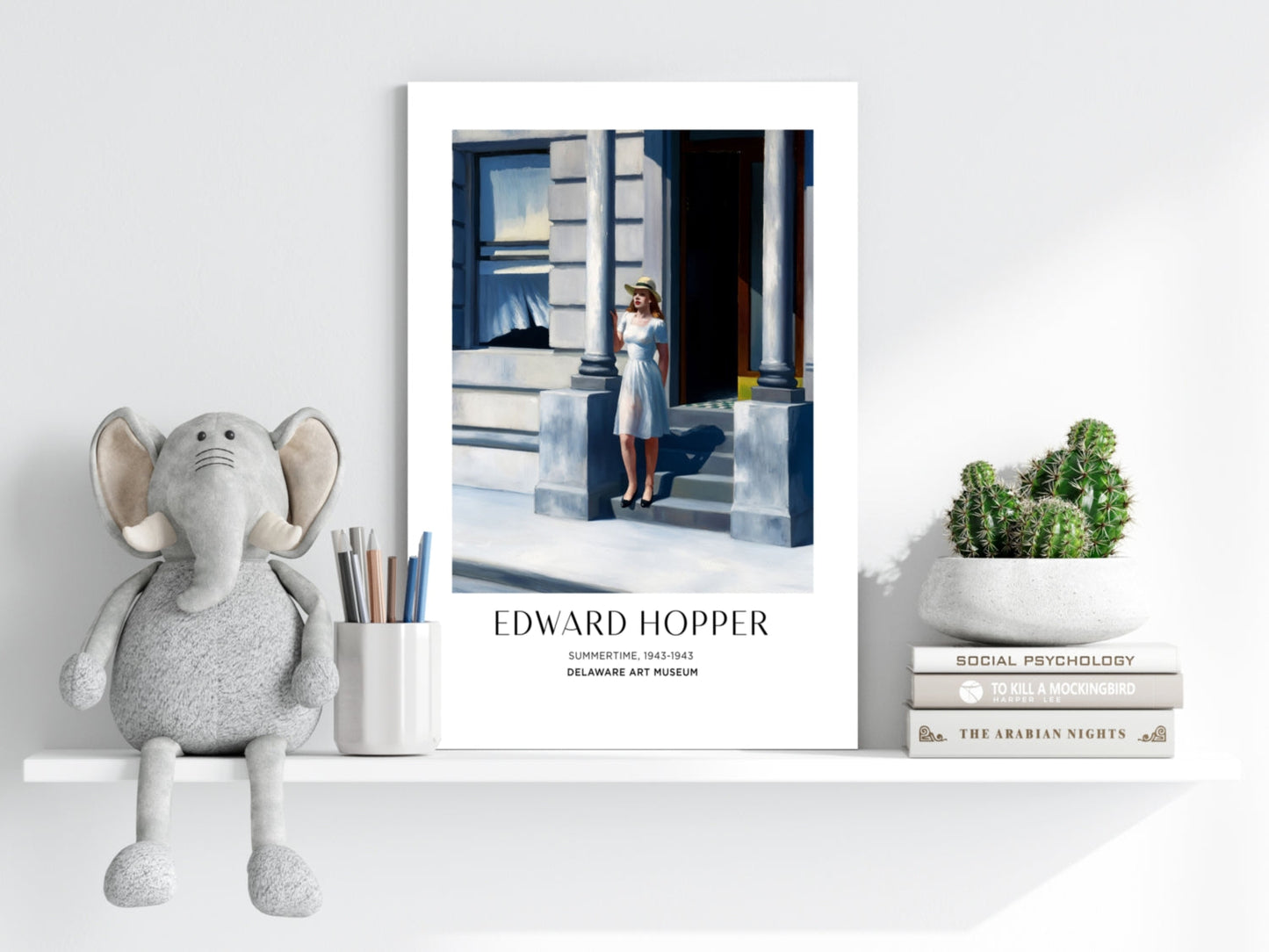 Edward Hopper Aluminum Print