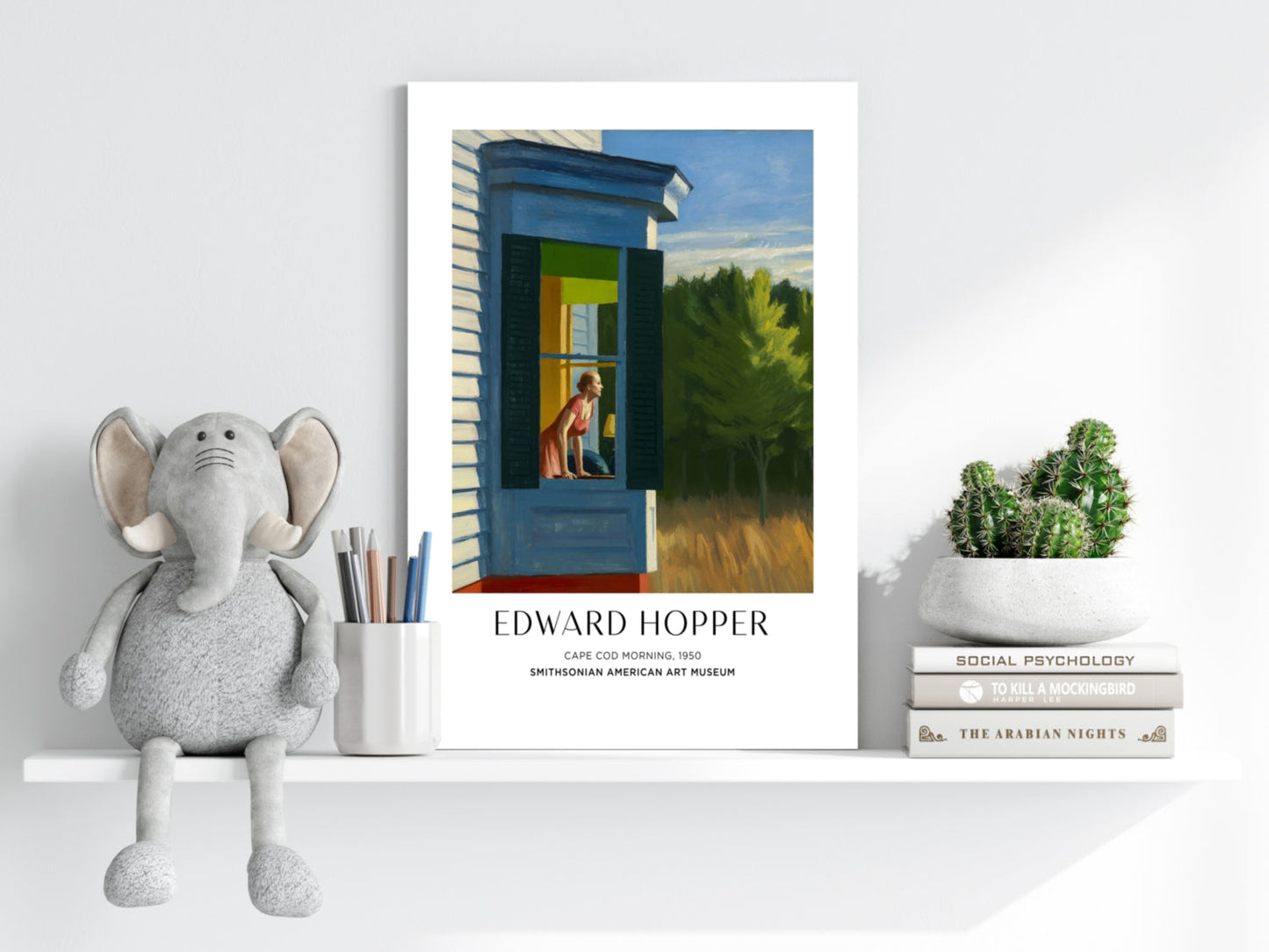 Edward Hopper Aluminum Print