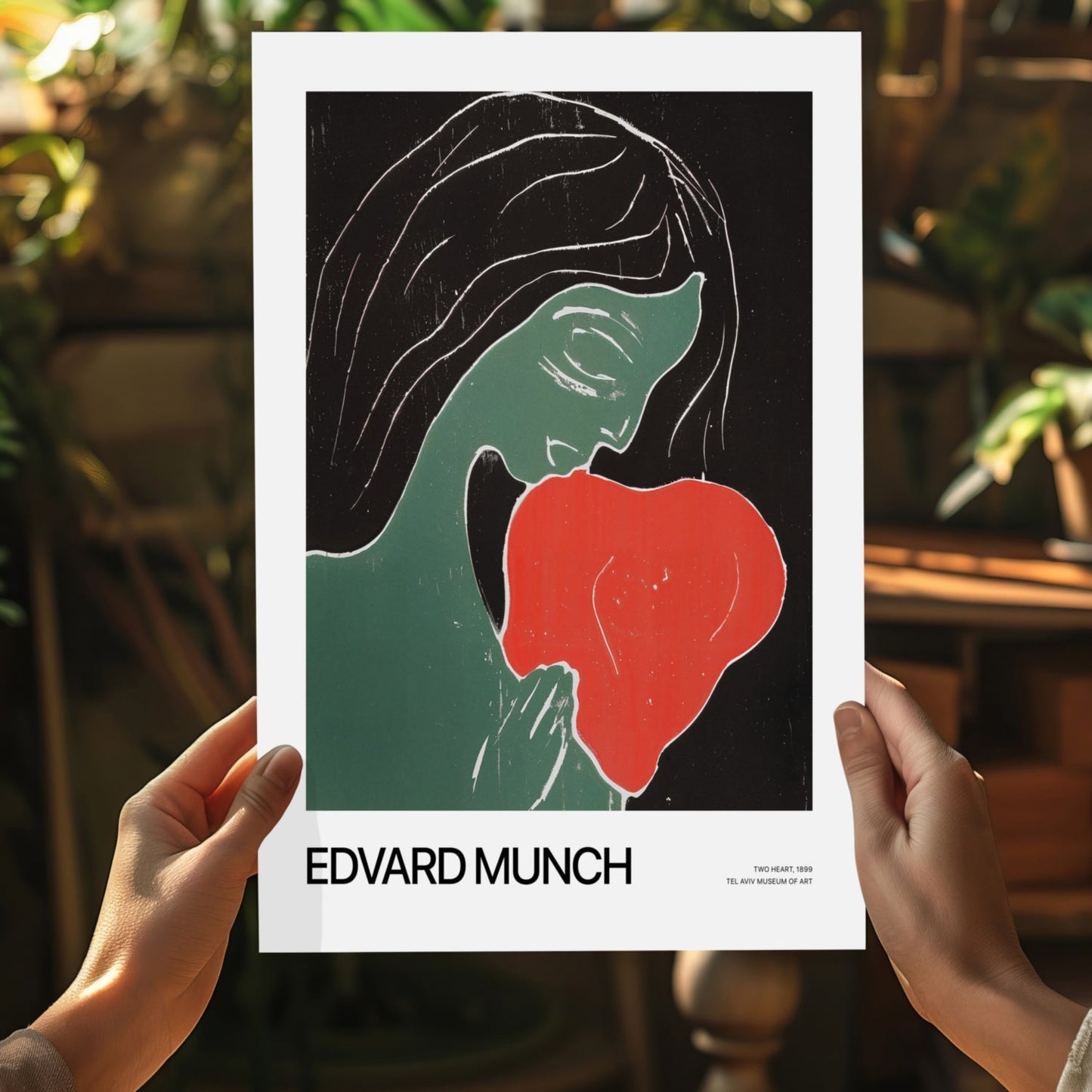 Edward MUNCH Aluminum Print