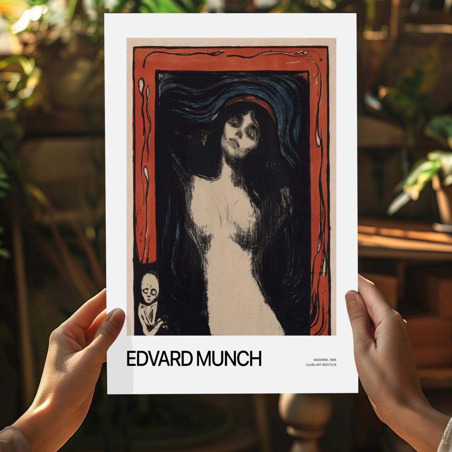 Edward MUNCH Aluminum Print