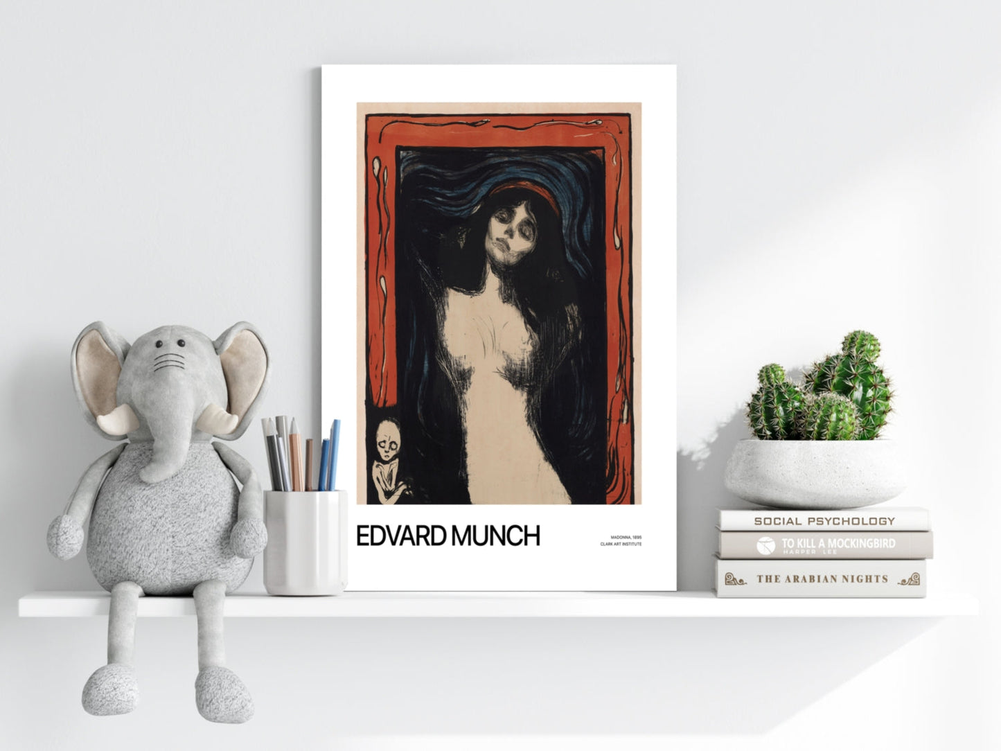 Edward MUNCH Aluminum Print