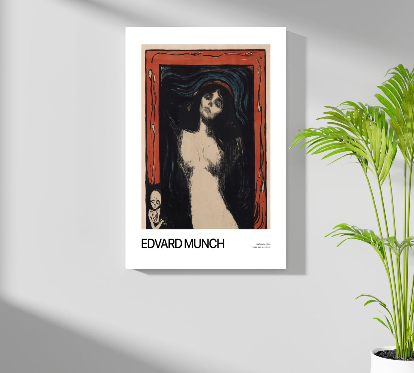 Edward MUNCH Aluminum Print