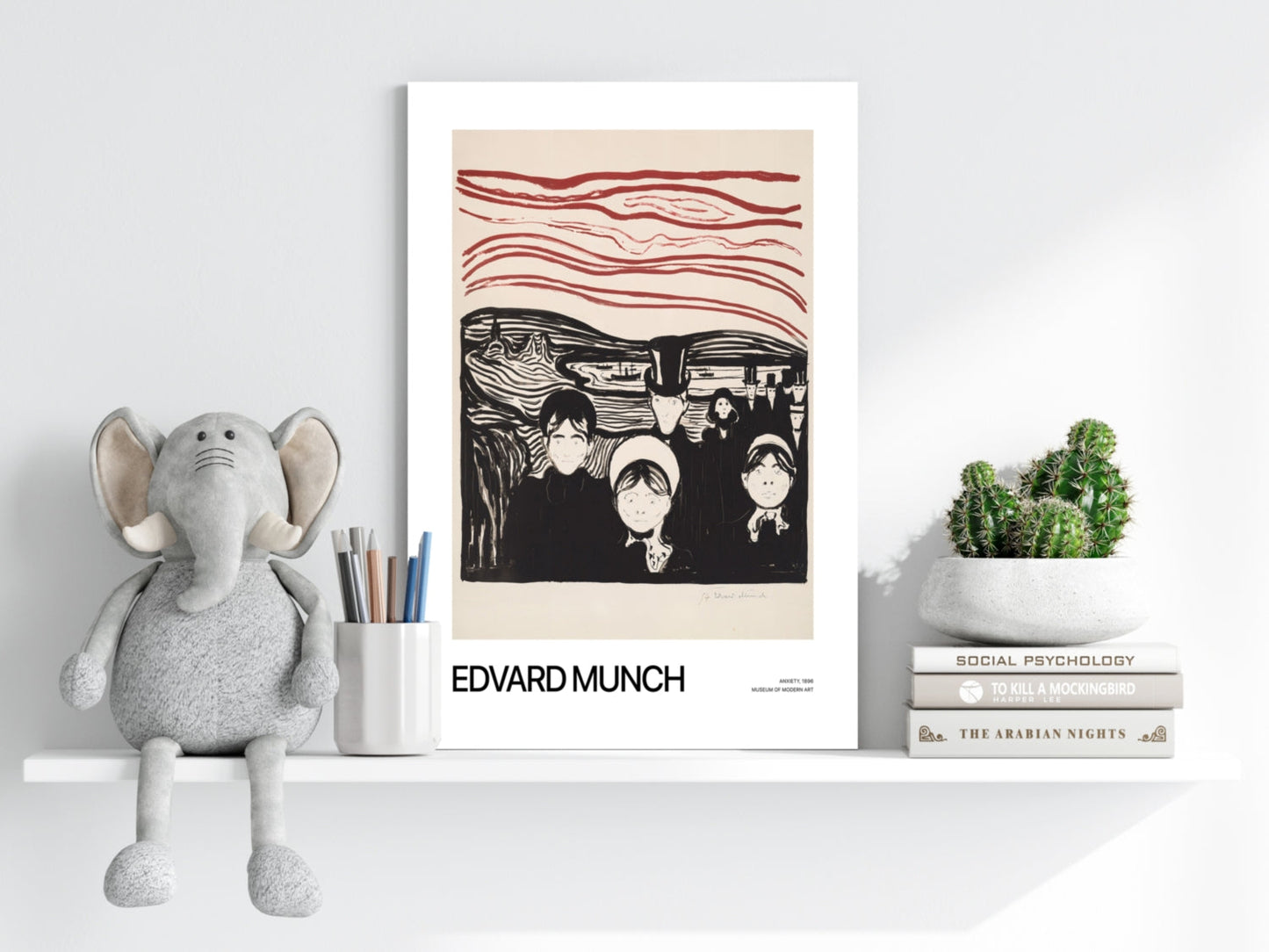 Edward MUNCH Aluminum Print