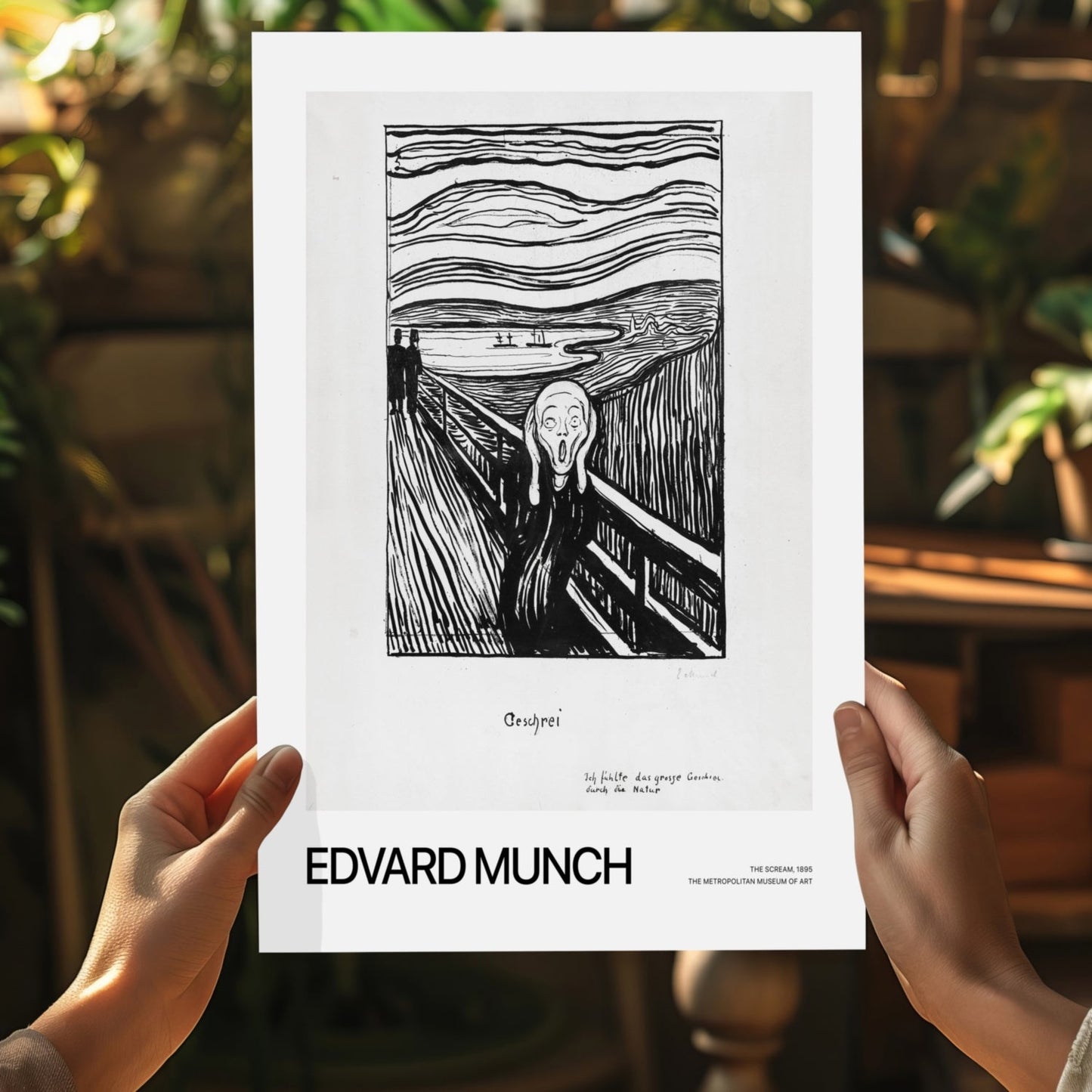 Edward MUNCH Aluminum Print