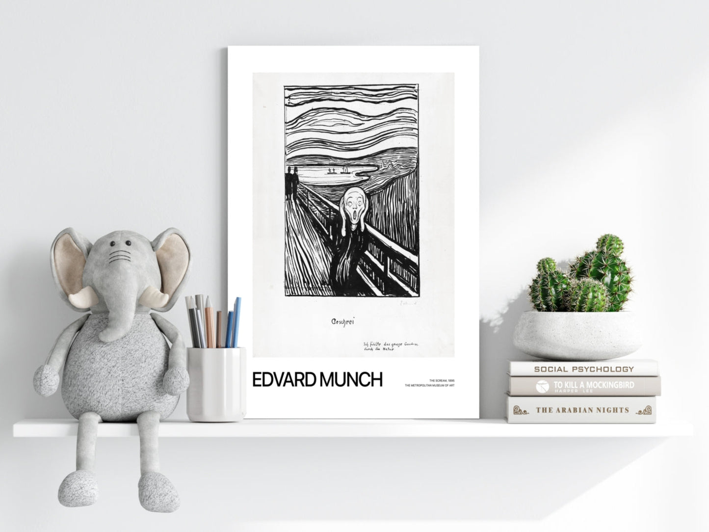 Edward MUNCH Aluminum Print