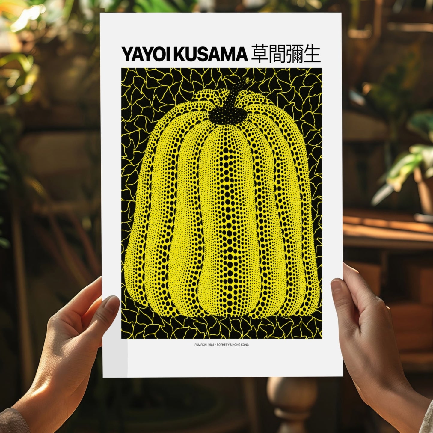 Yayoi Kusama Aluminum Print