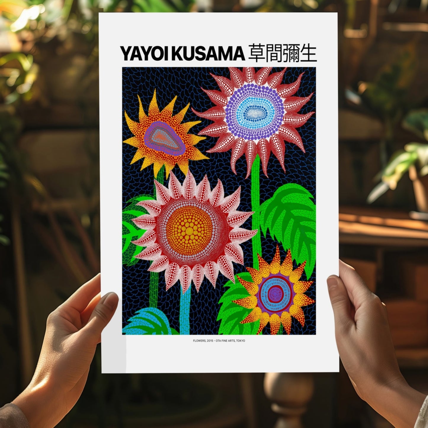Yayoi Kusama Aluminum Print