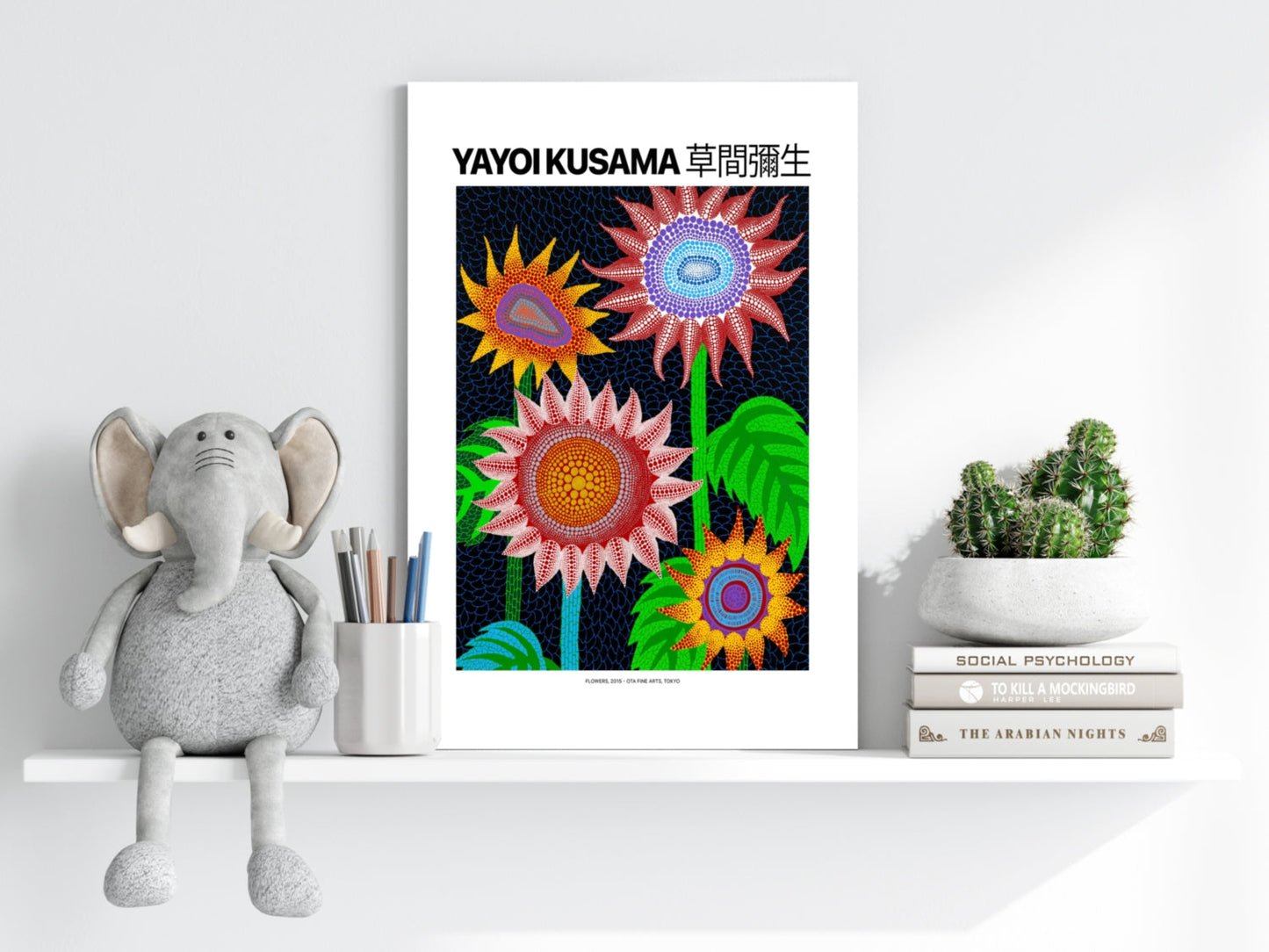 Yayoi Kusama Aluminum Print