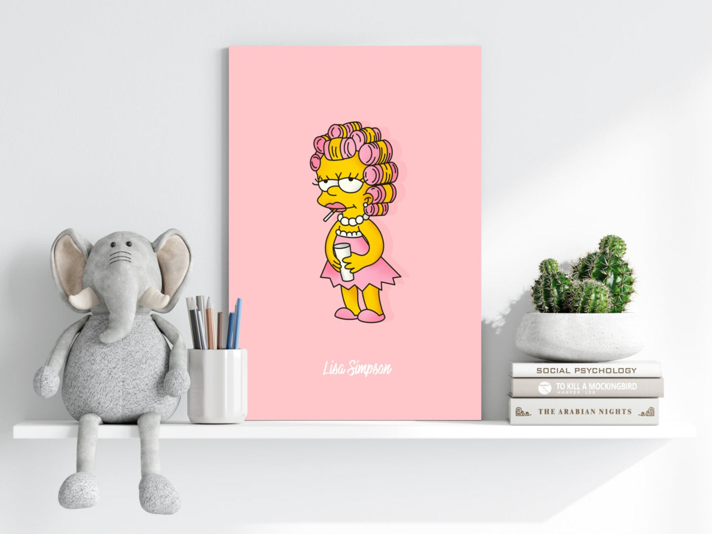 Lisa Princess Aluminum Print