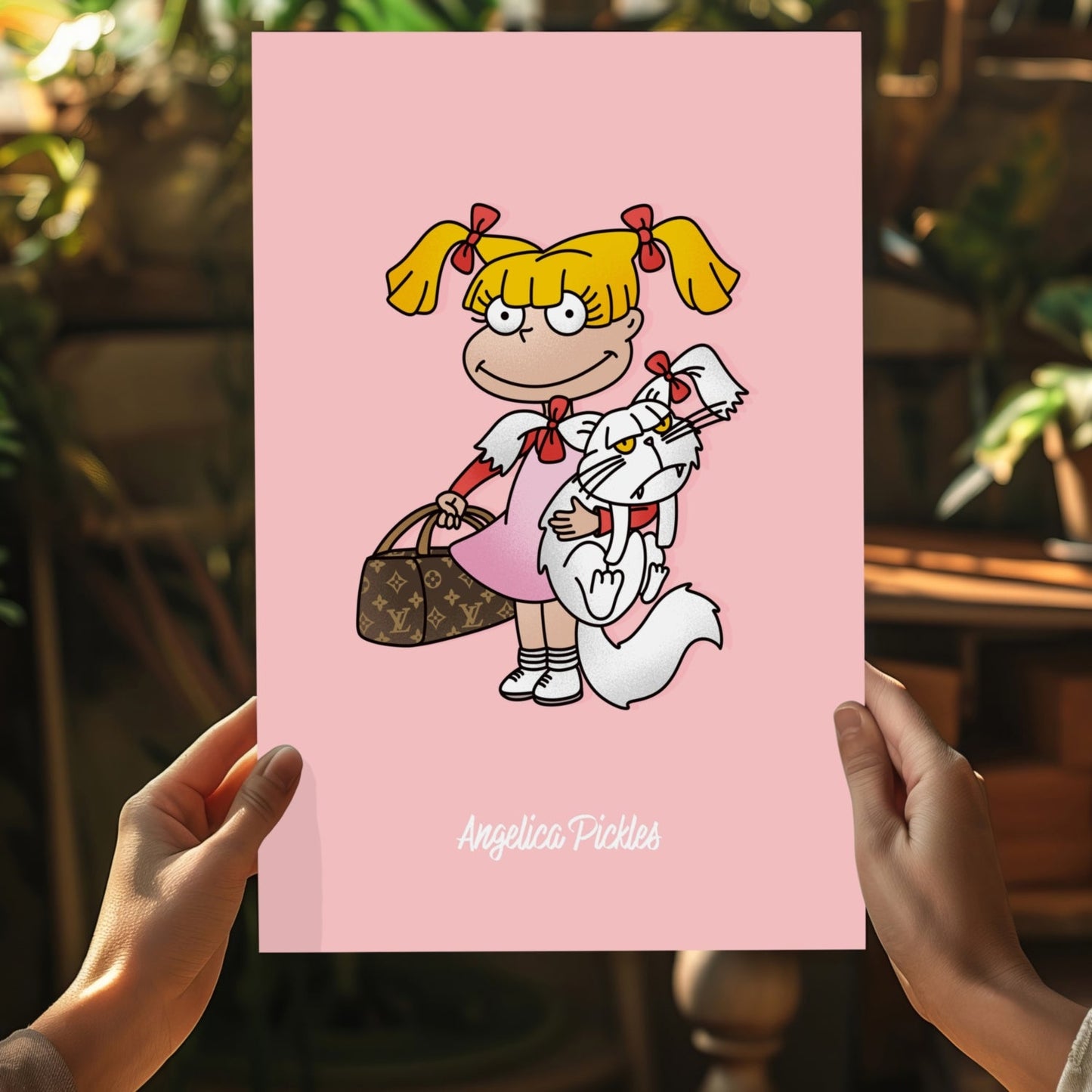 Angelica Pickles Aluminum Print