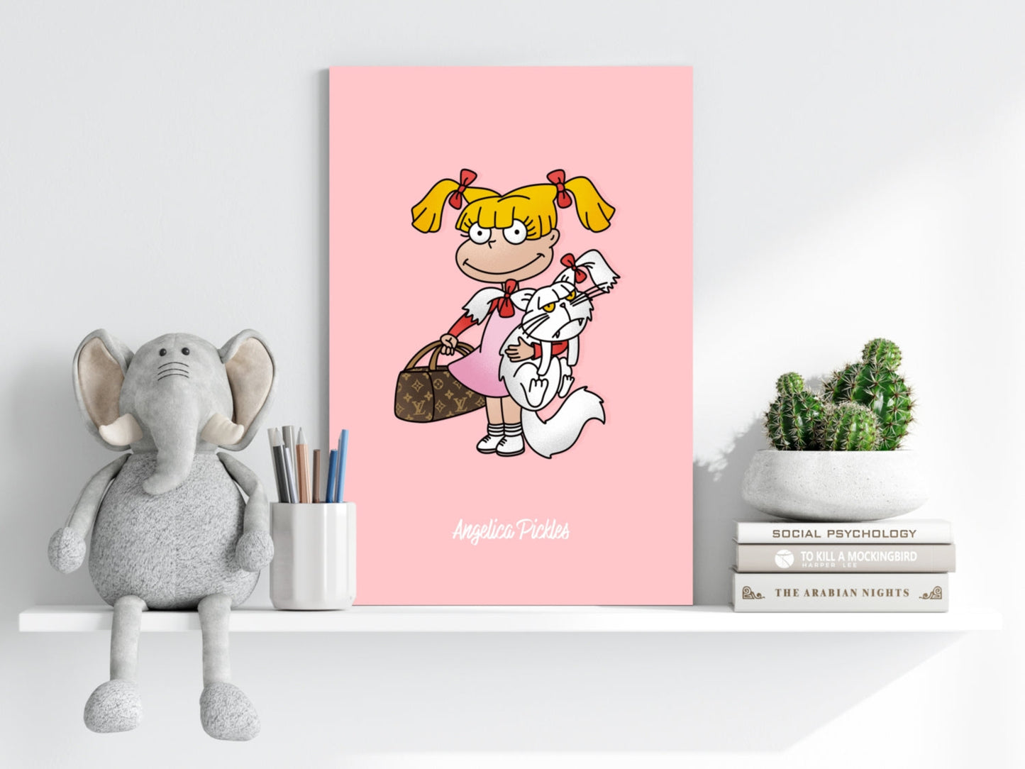 Angelica Pickles Aluminum Print
