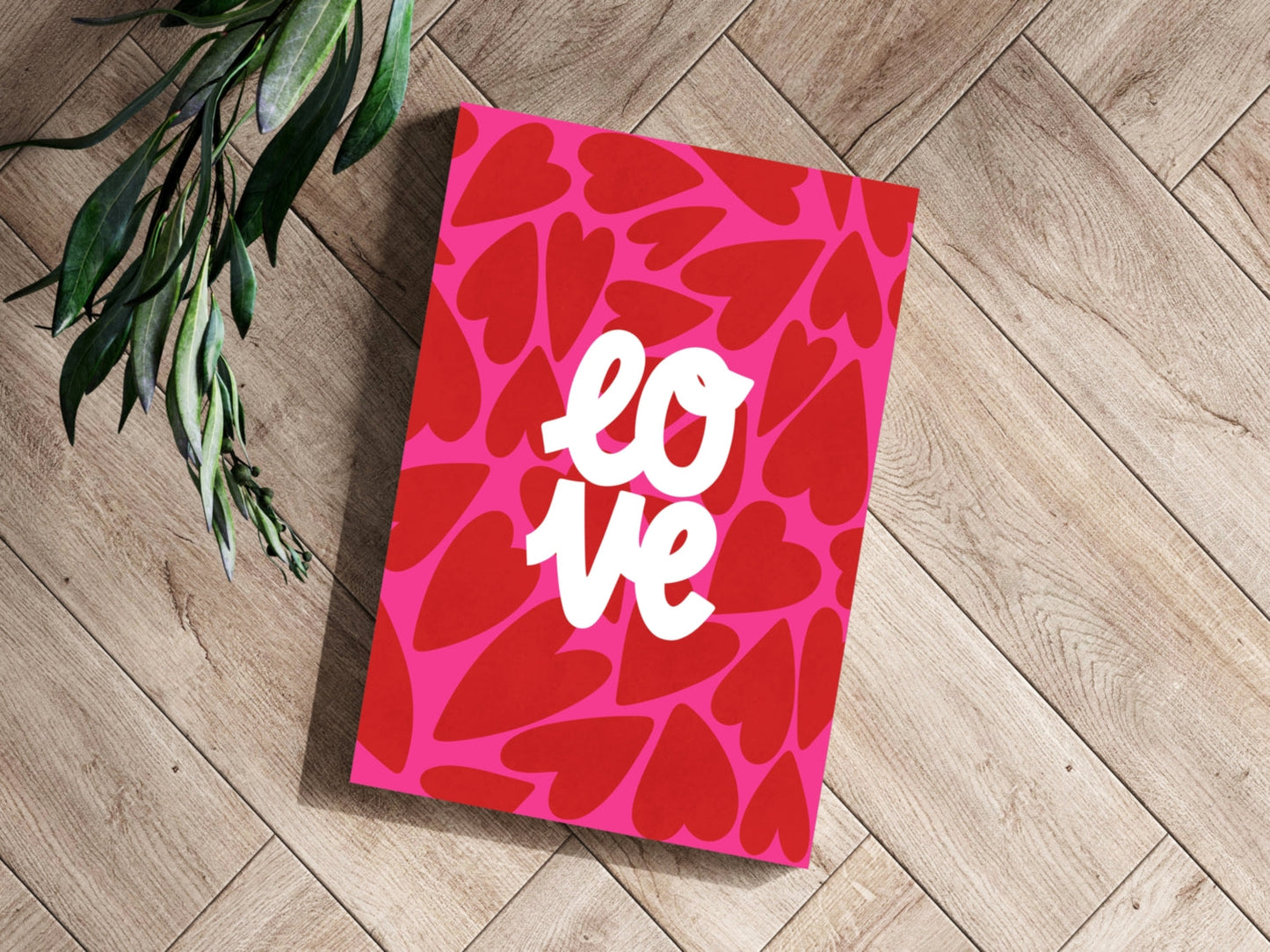 Love Aluminum Print