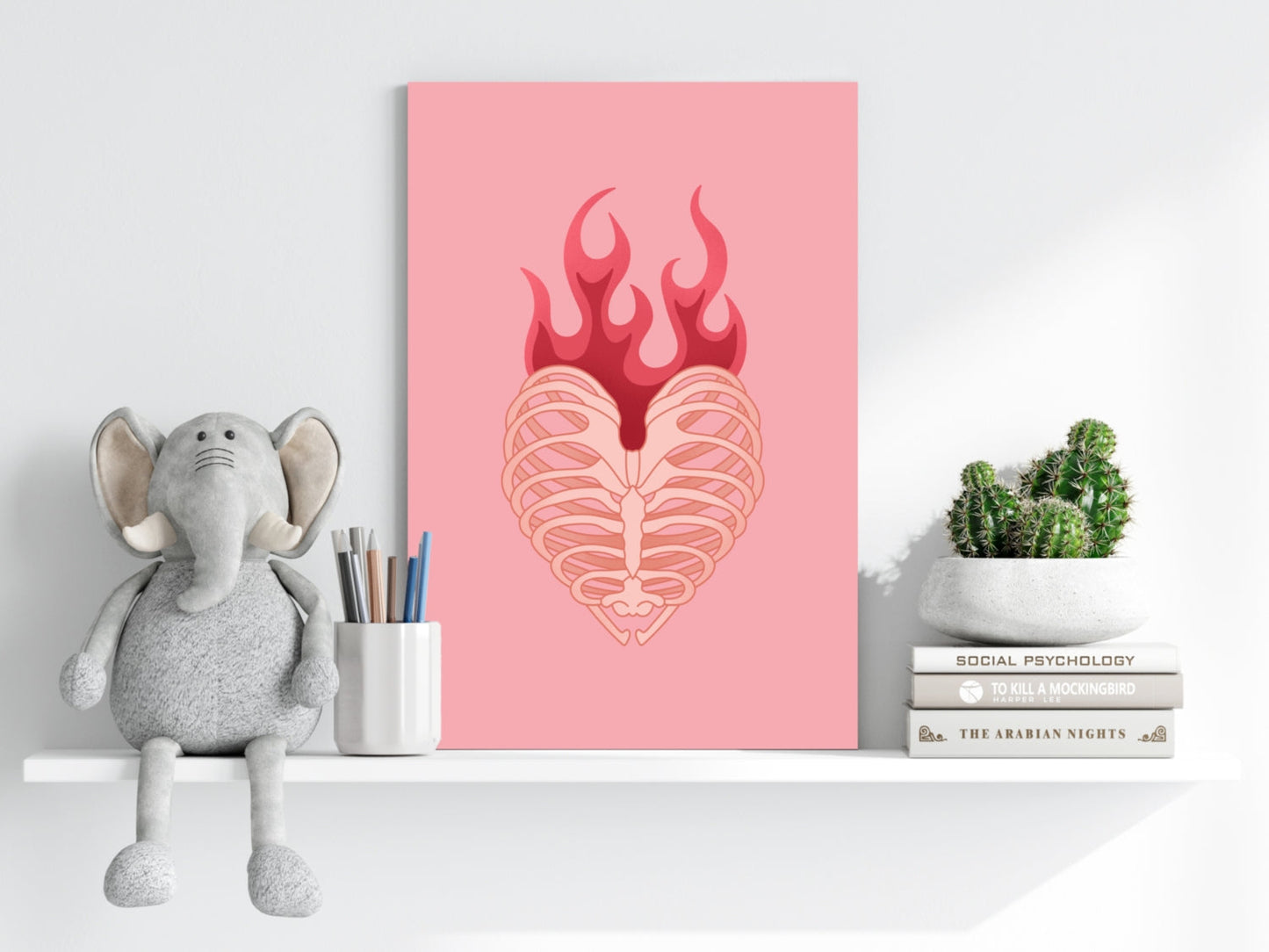 Love Aluminum Print
