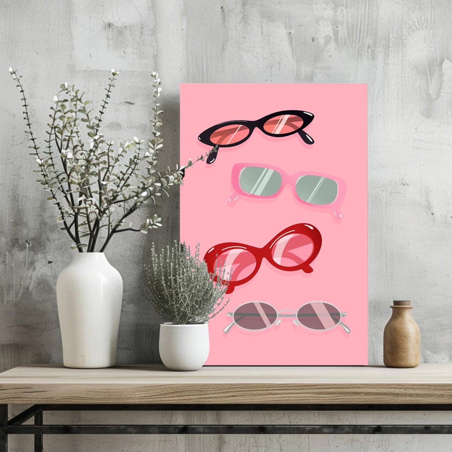 Googles Aluminum Print