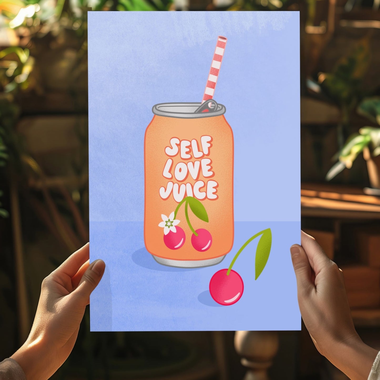 Self Love Aluminum Print