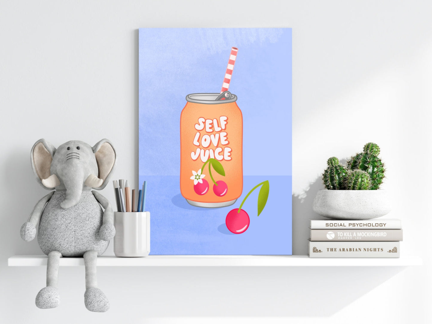 Self Love Aluminum Print