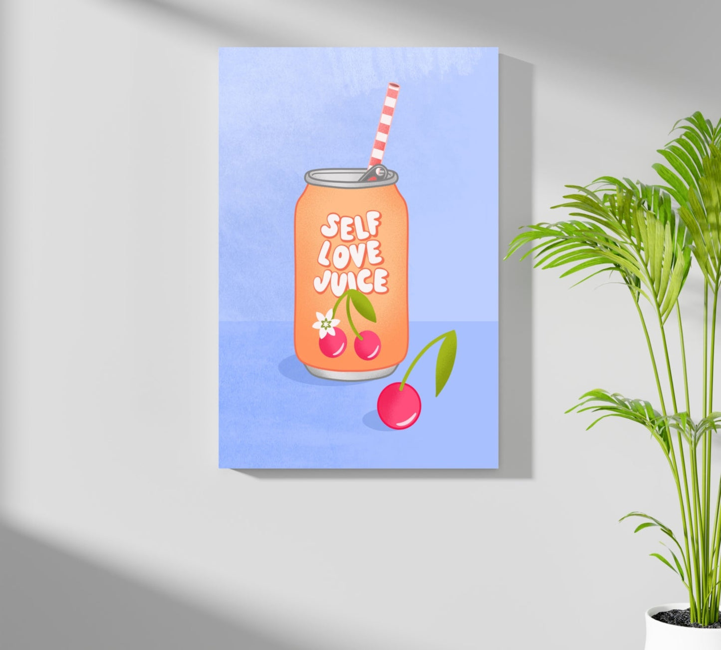 Self Love Aluminum Print