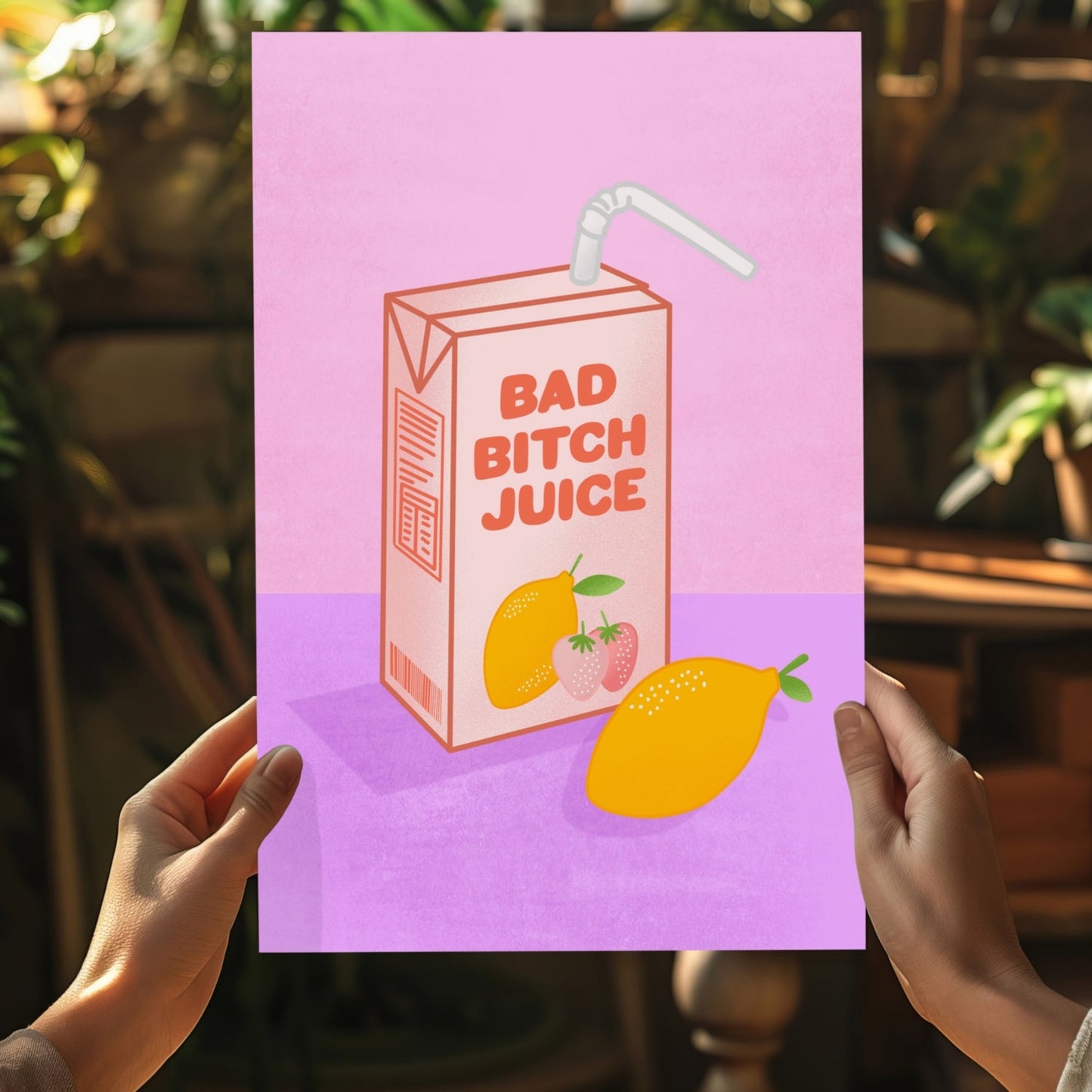 Bad Juice Aluminum Print