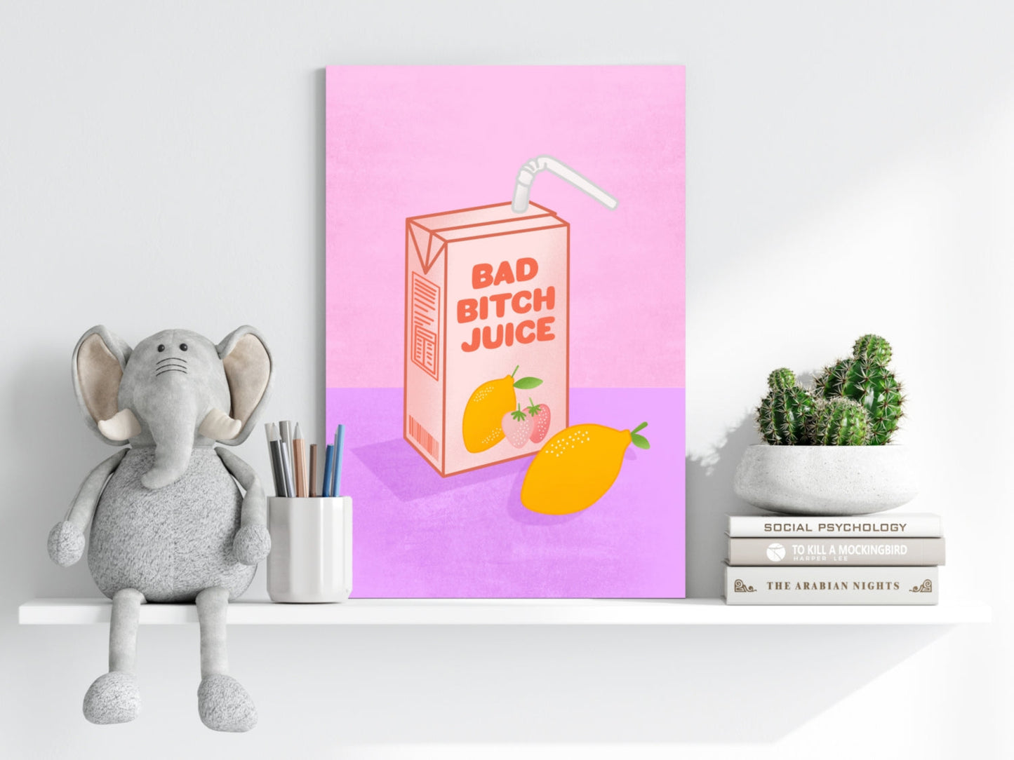 Bad Juice Aluminum Print