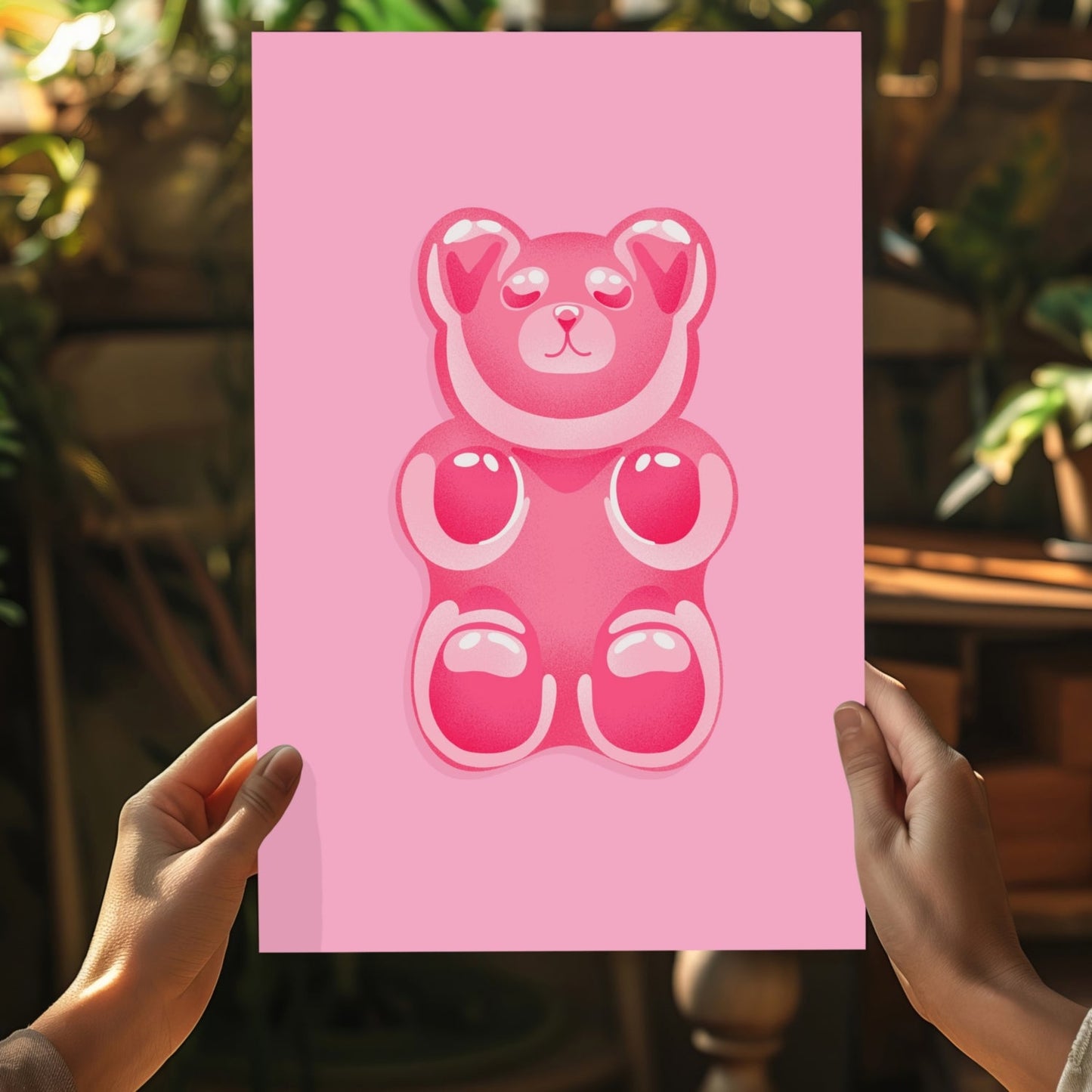 Teddy Bear Aluminum Print