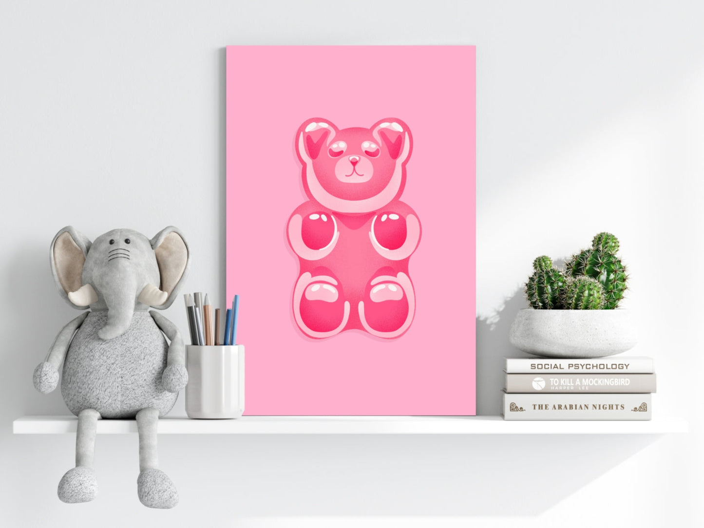 Teddy Bear Aluminum Print