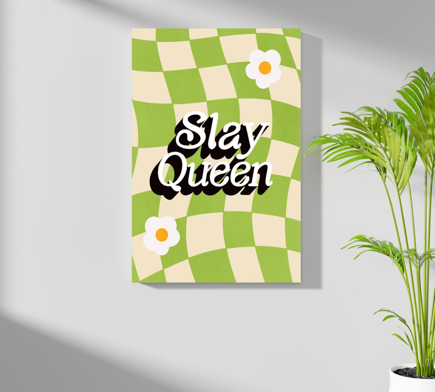 Slay Queen Aluminum Print