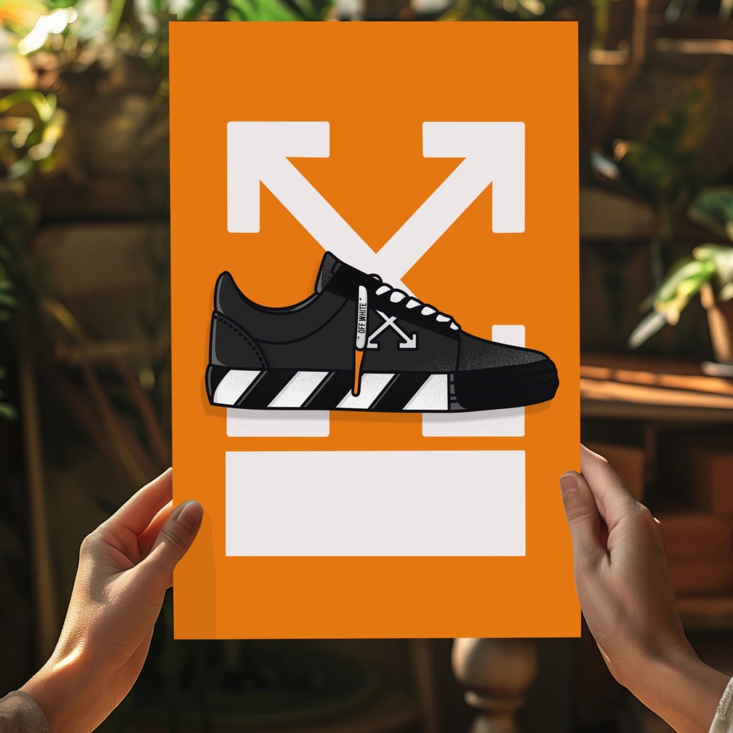 Sneakers Aluminum Print