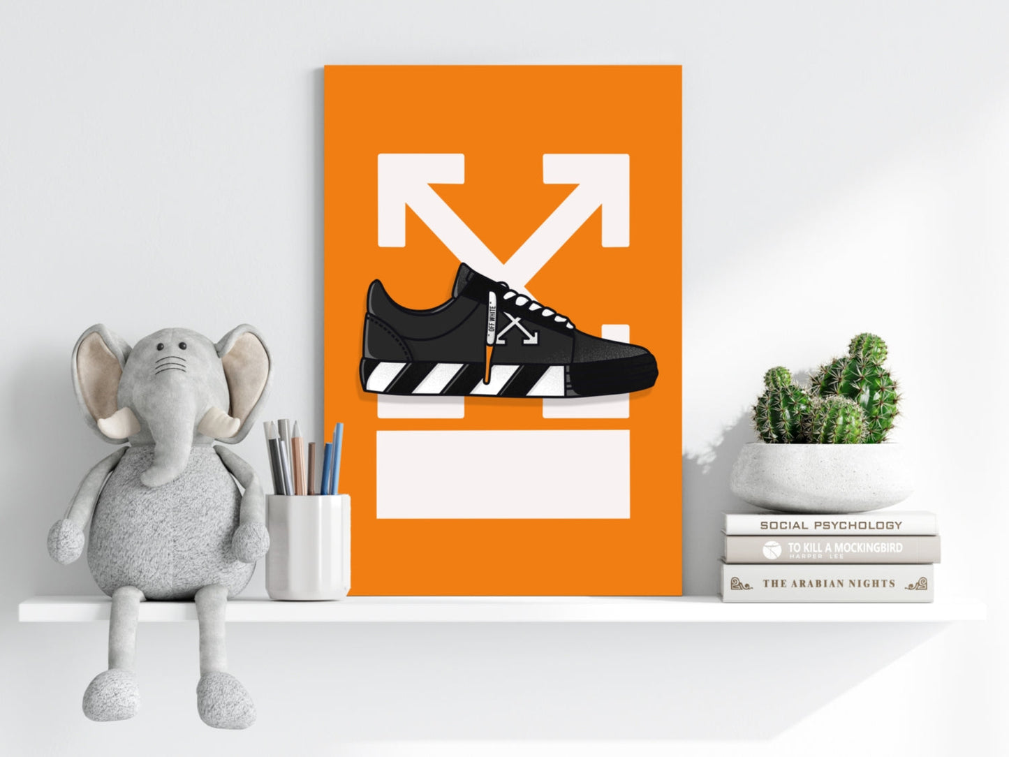 Sneakers Aluminum Print