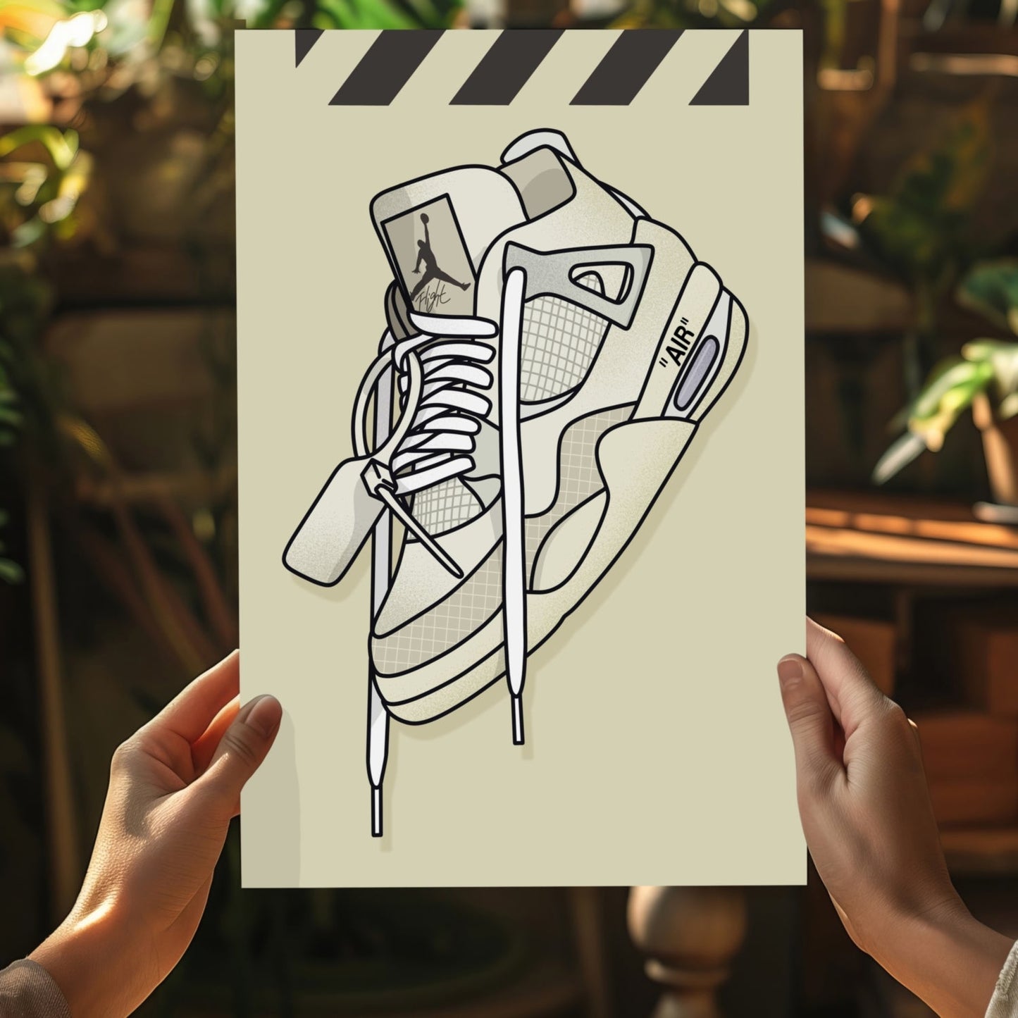 Sneakers Aluminum Print