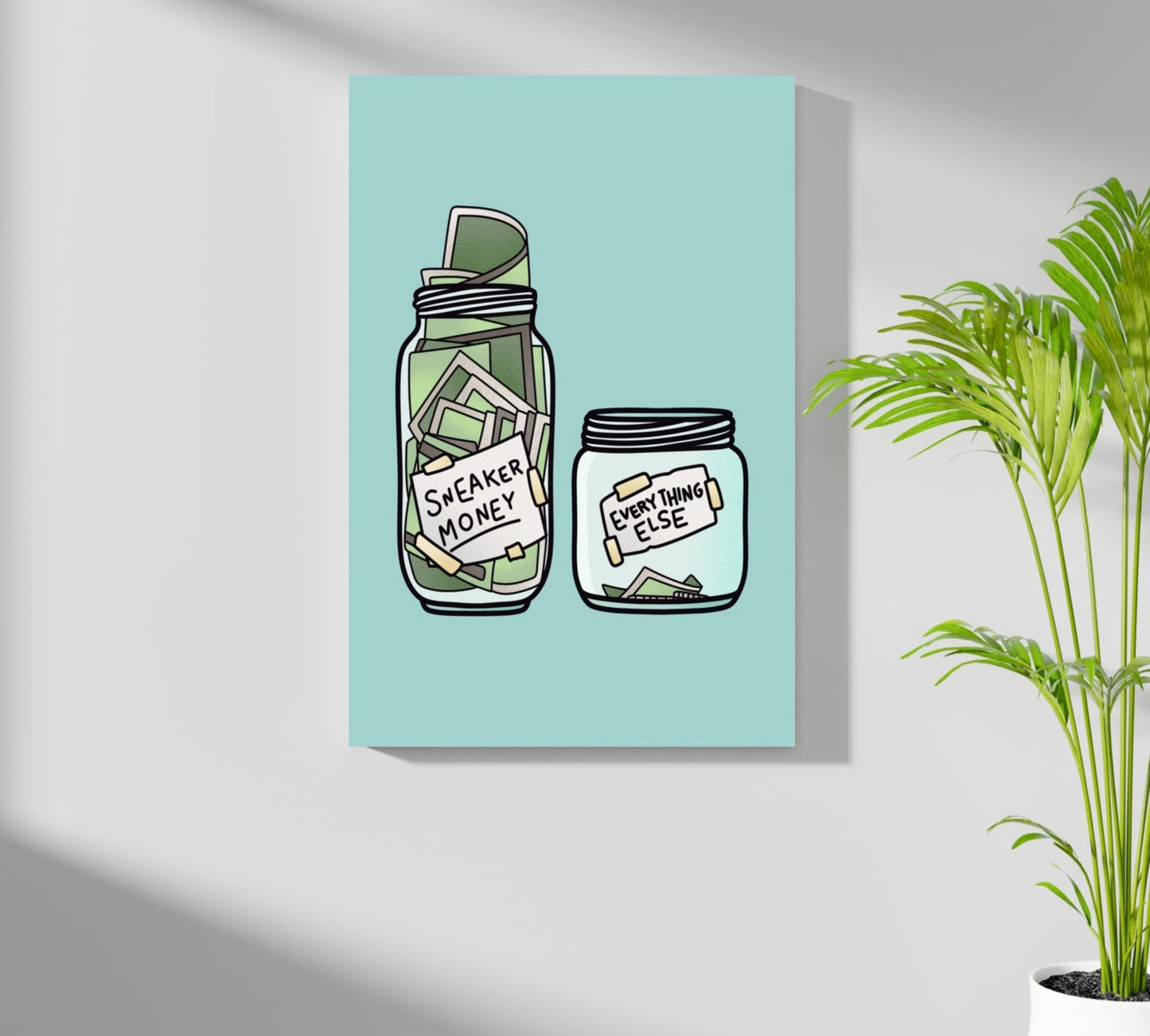 Saving Aluminum Print