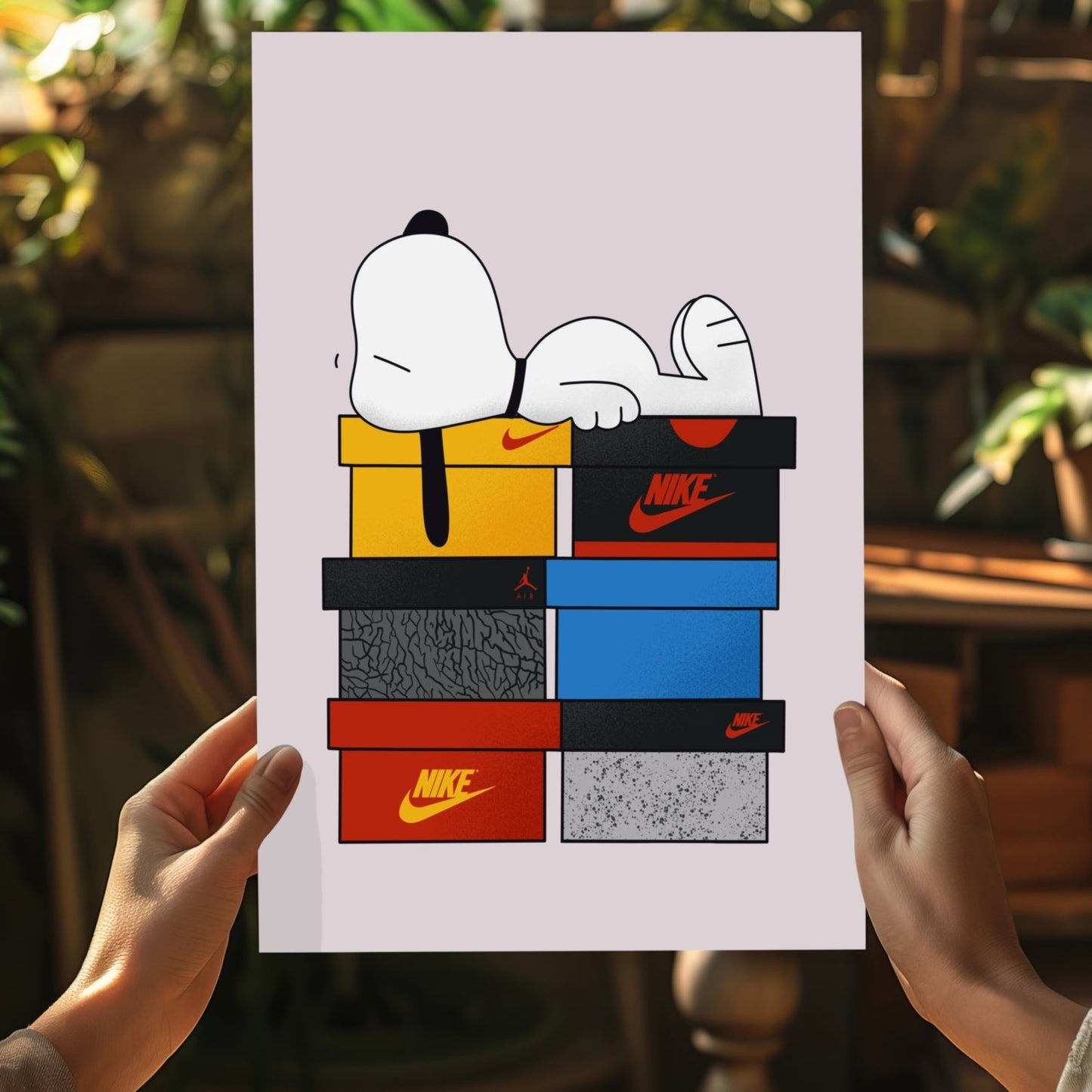 Snoopy Aluminum Print
