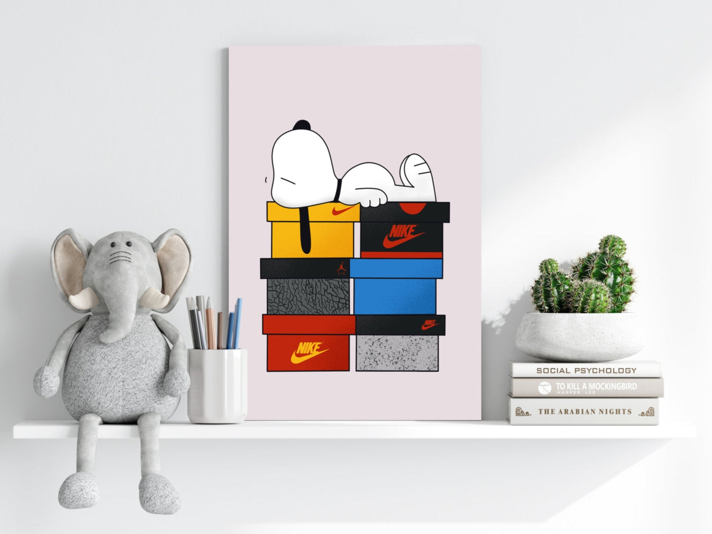 Snoopy Aluminum Print