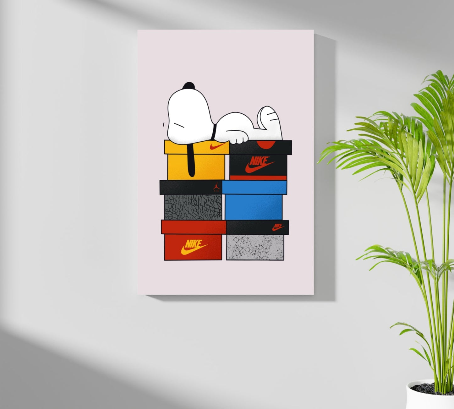 Snoopy Aluminum Print