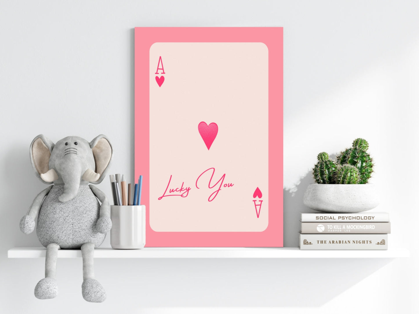 Ace Lucky You Aluminum Print