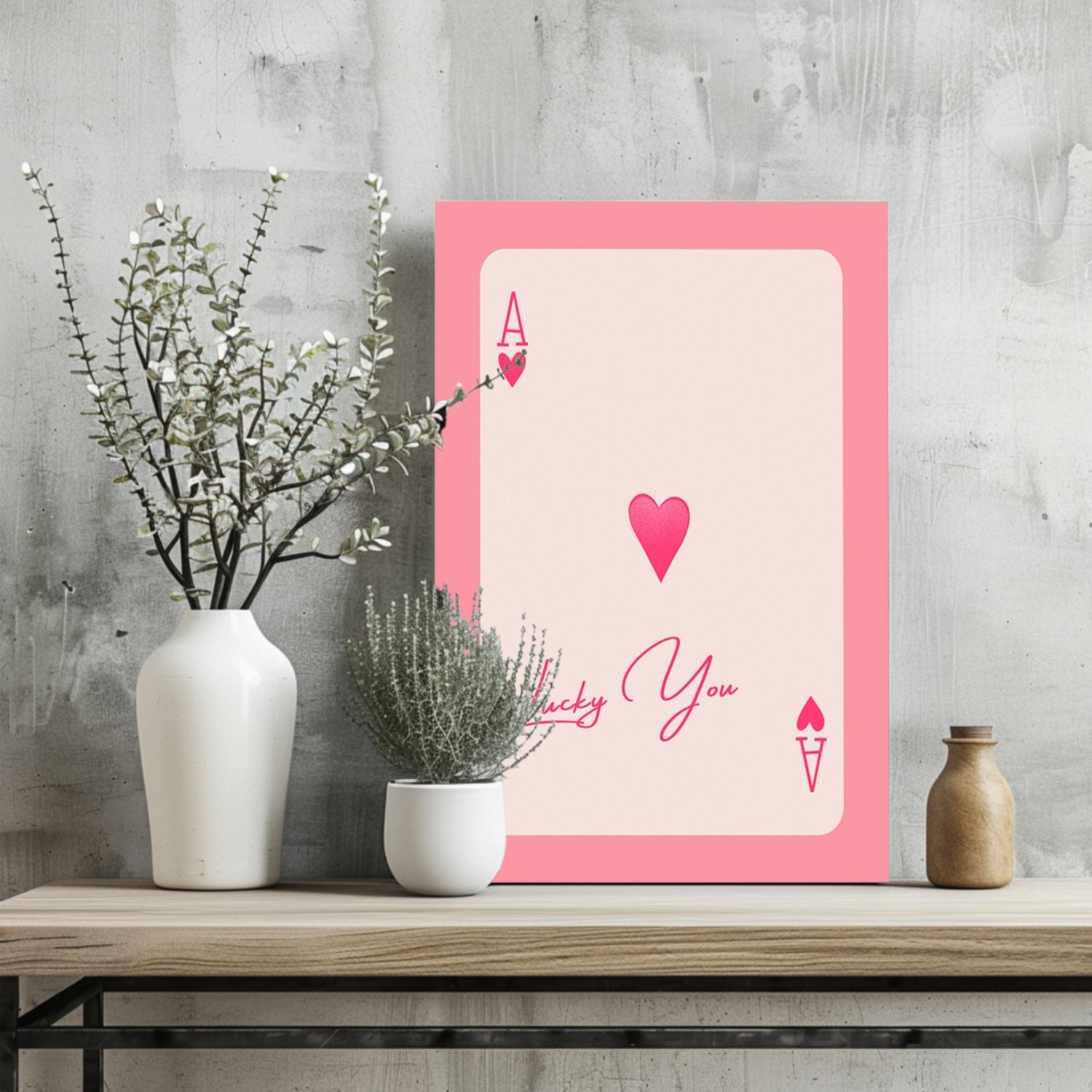 Ace Lucky You Aluminum Print-1