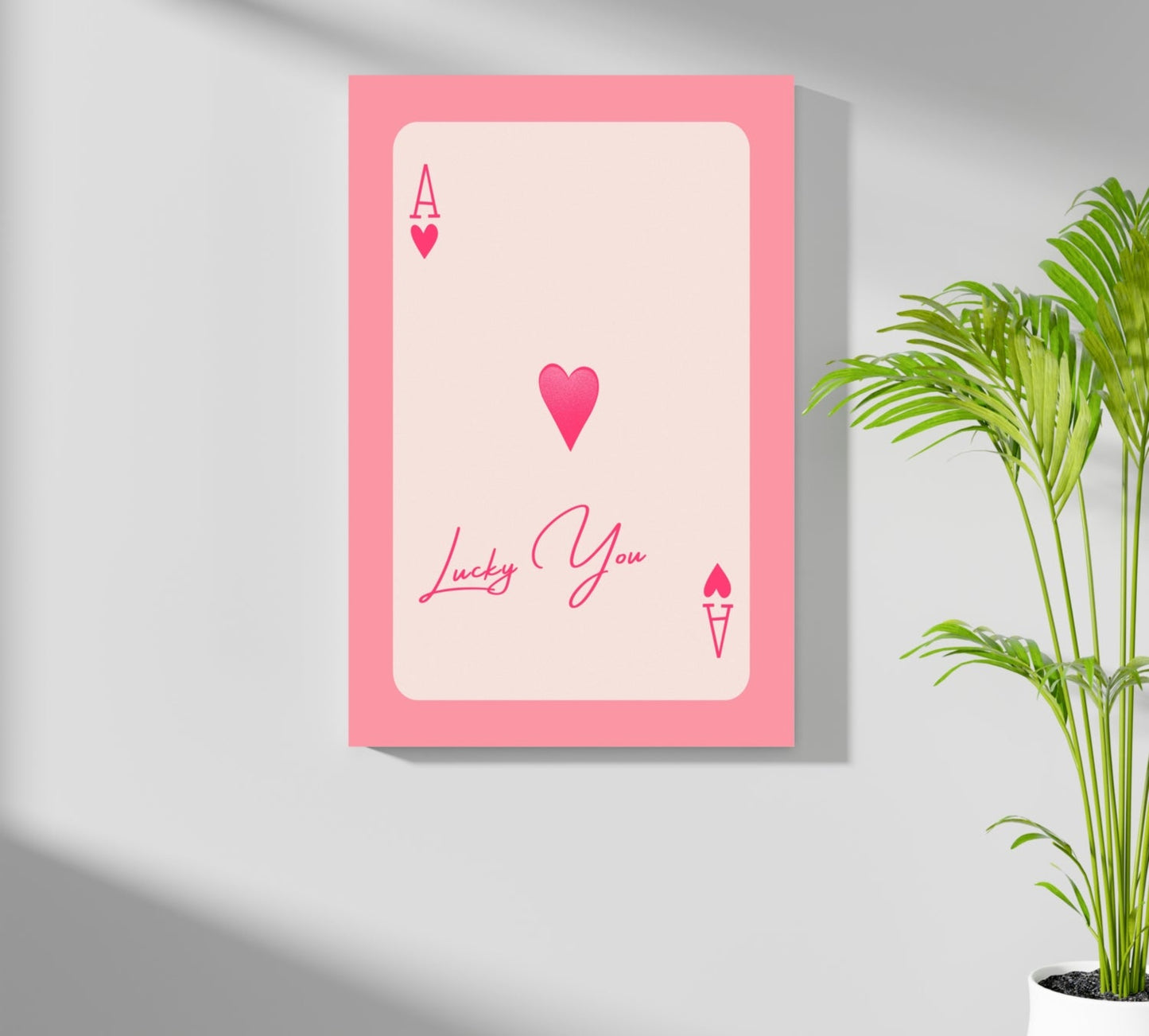 Ace Lucky You Aluminum Print