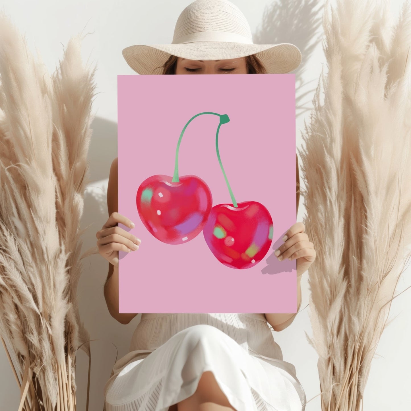 Cherry Aluminum Print