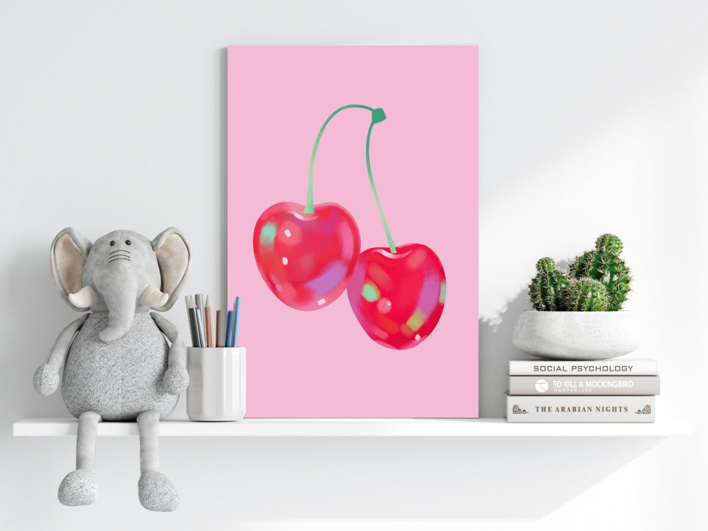 Cherry Aluminum Print