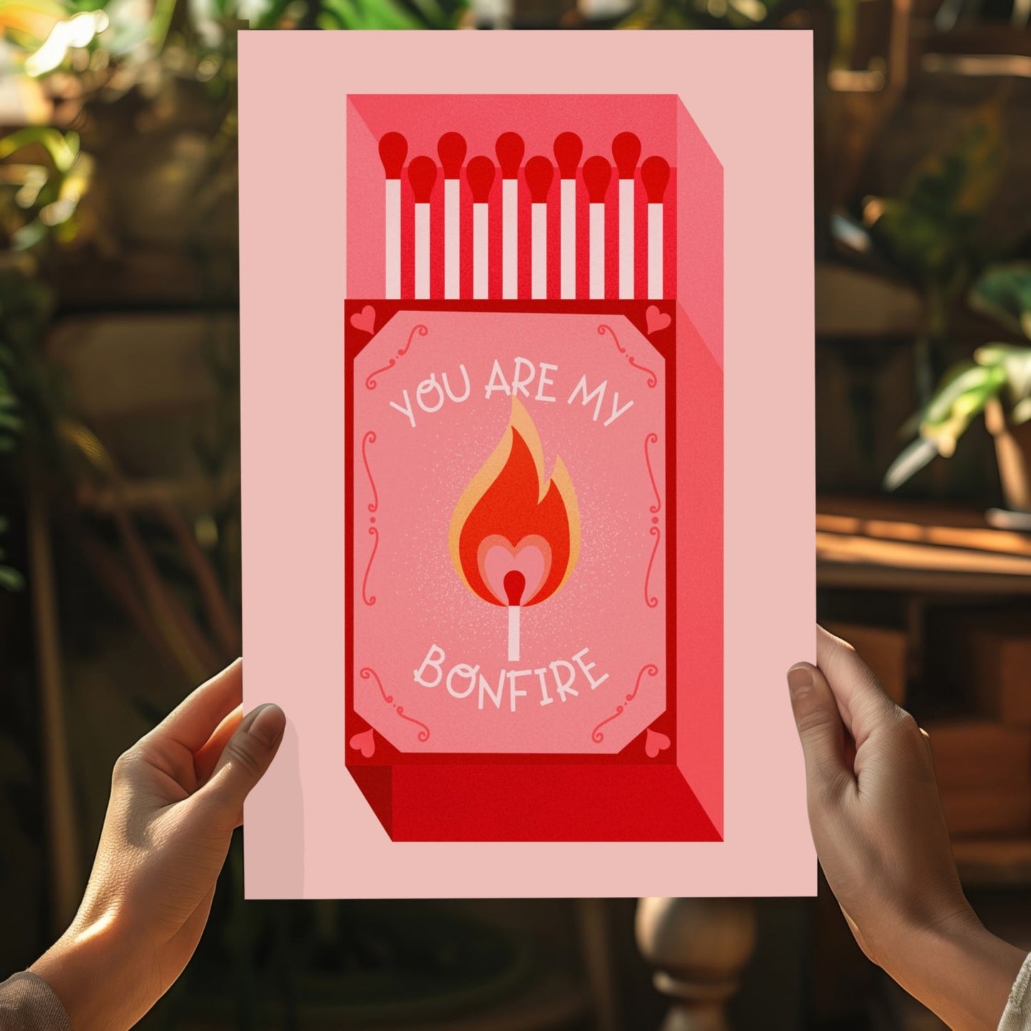 Matches Aluminum Print
