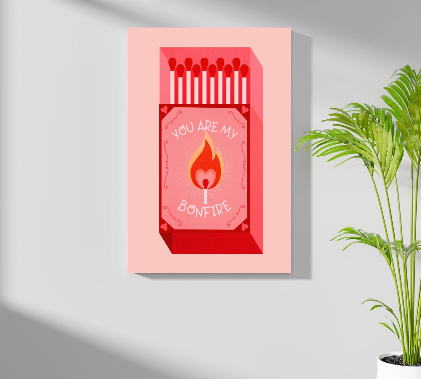 Matches Aluminum Print