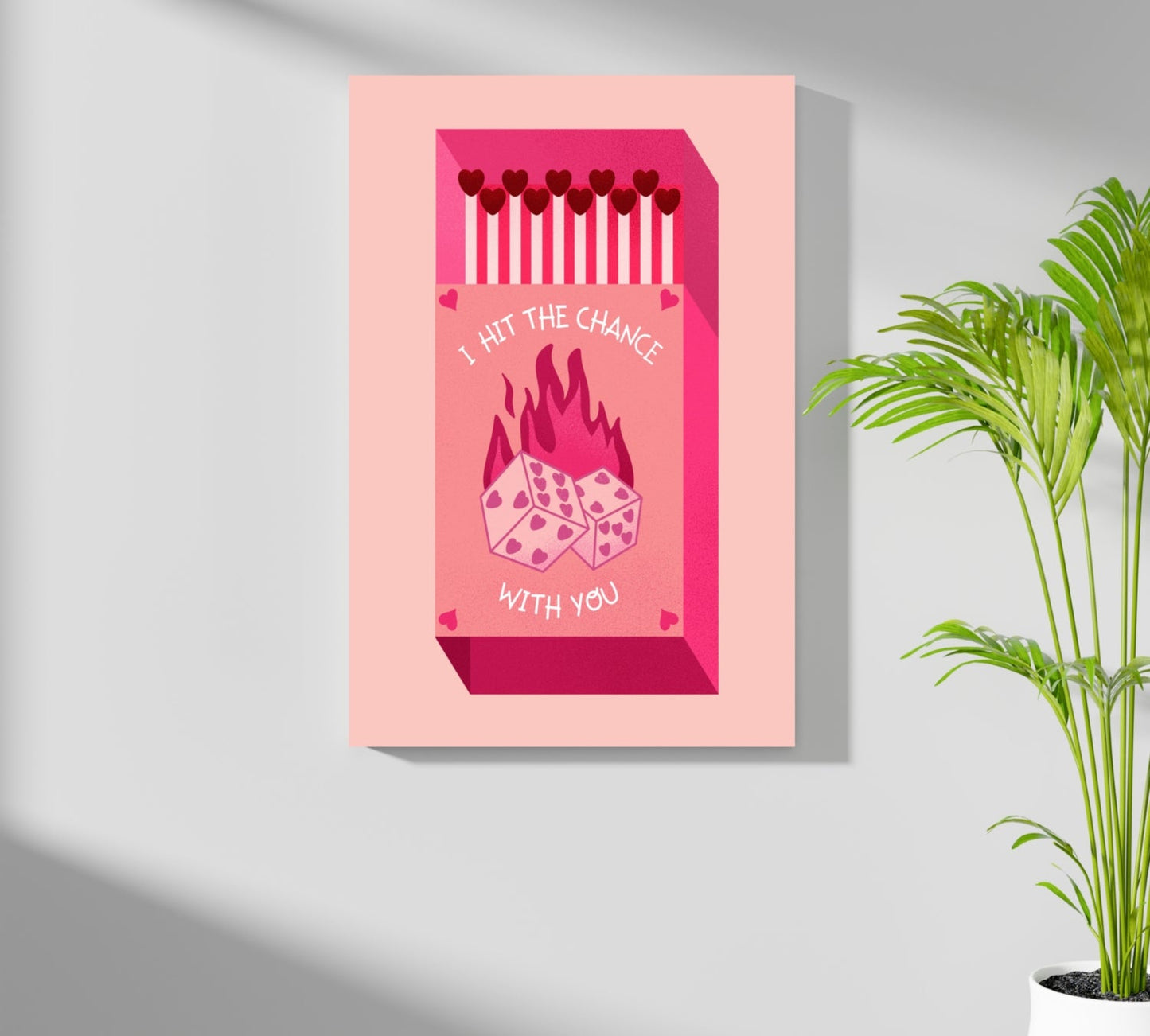 Matches Aluminum Print