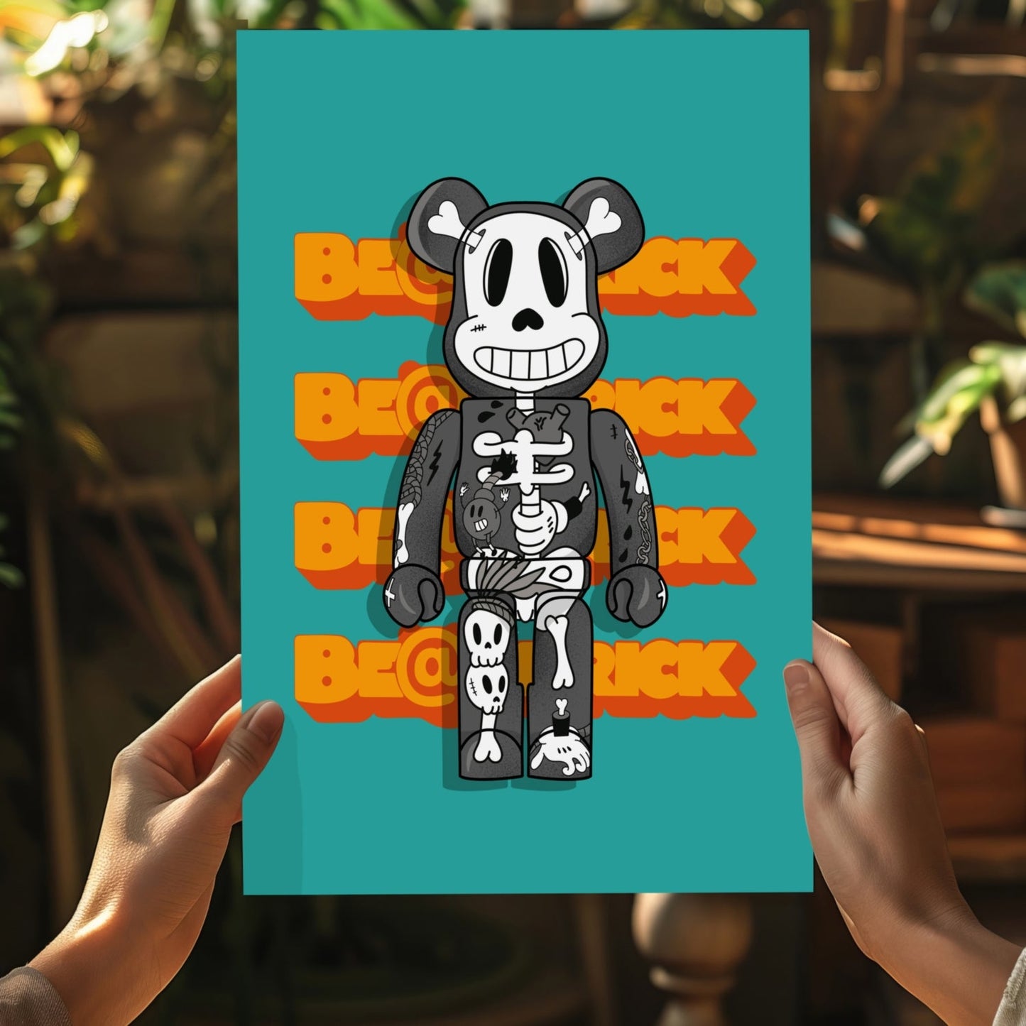 Anatomy Aluminum Print
