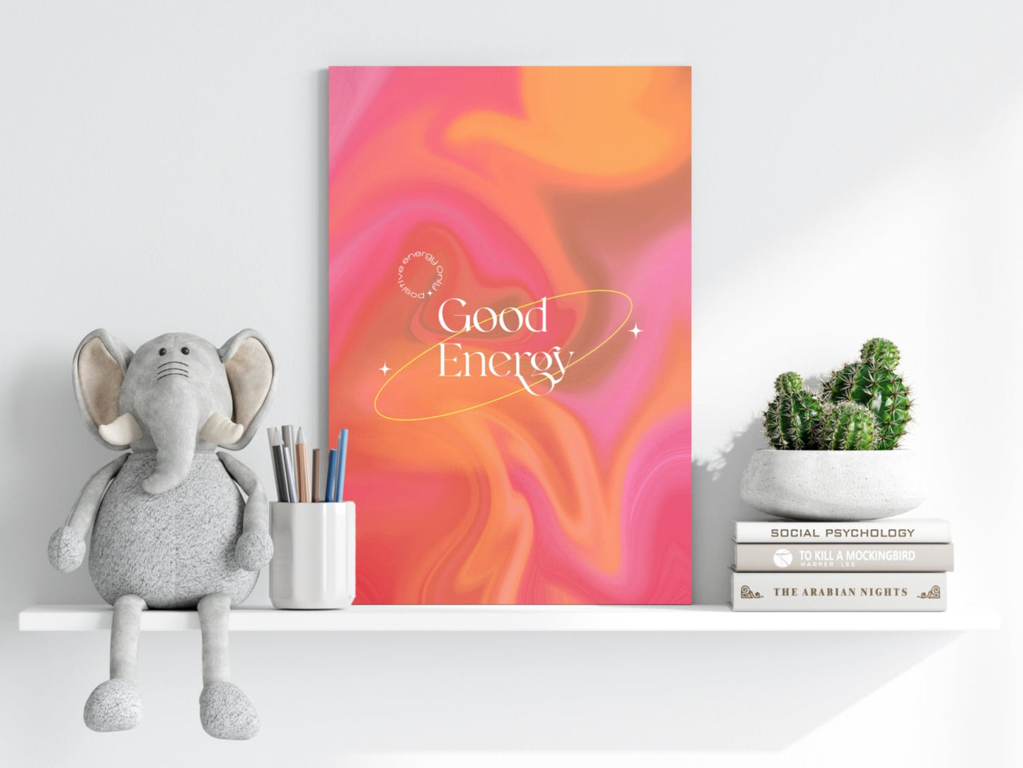 Good Energy Aluminum Print