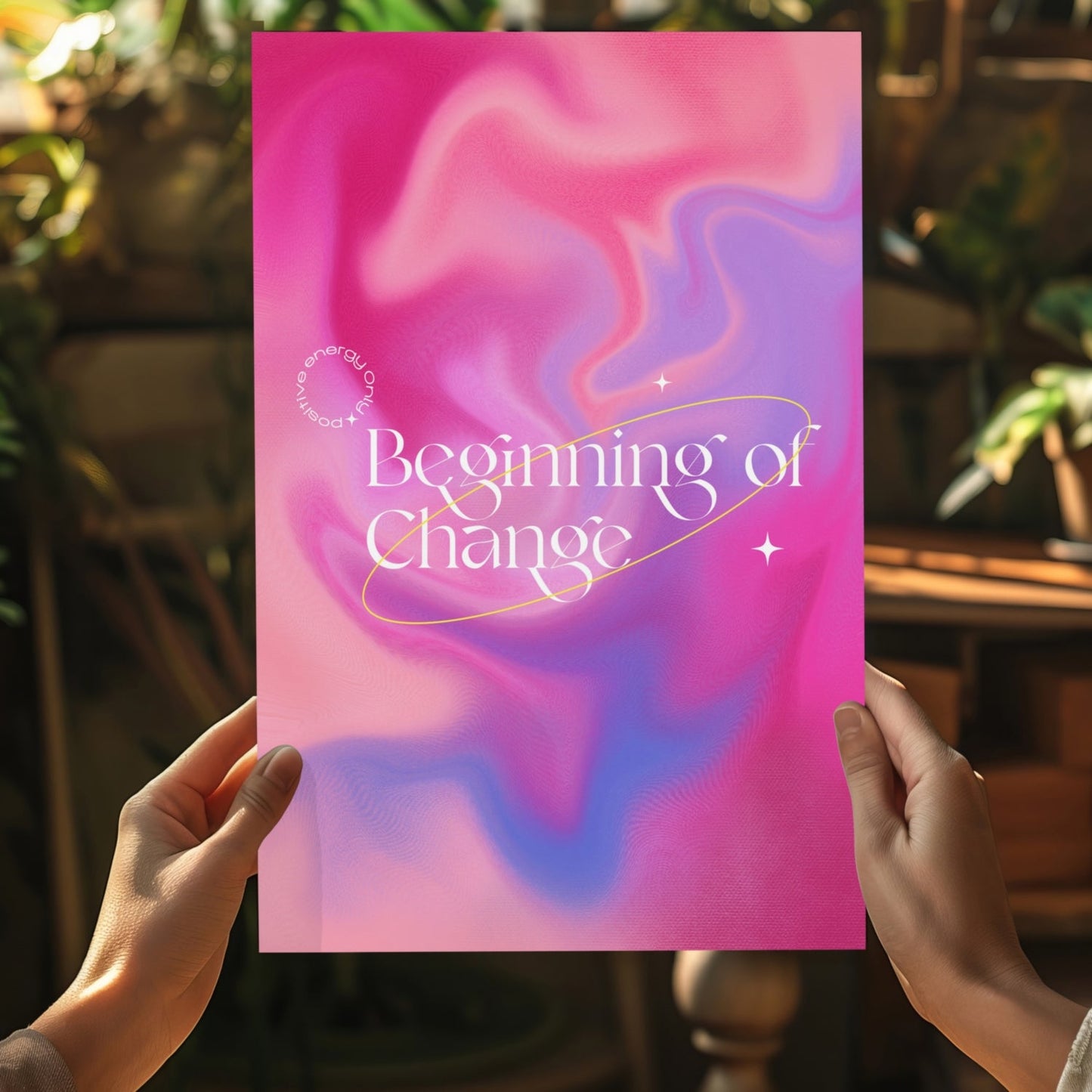 Change Aluminum Print