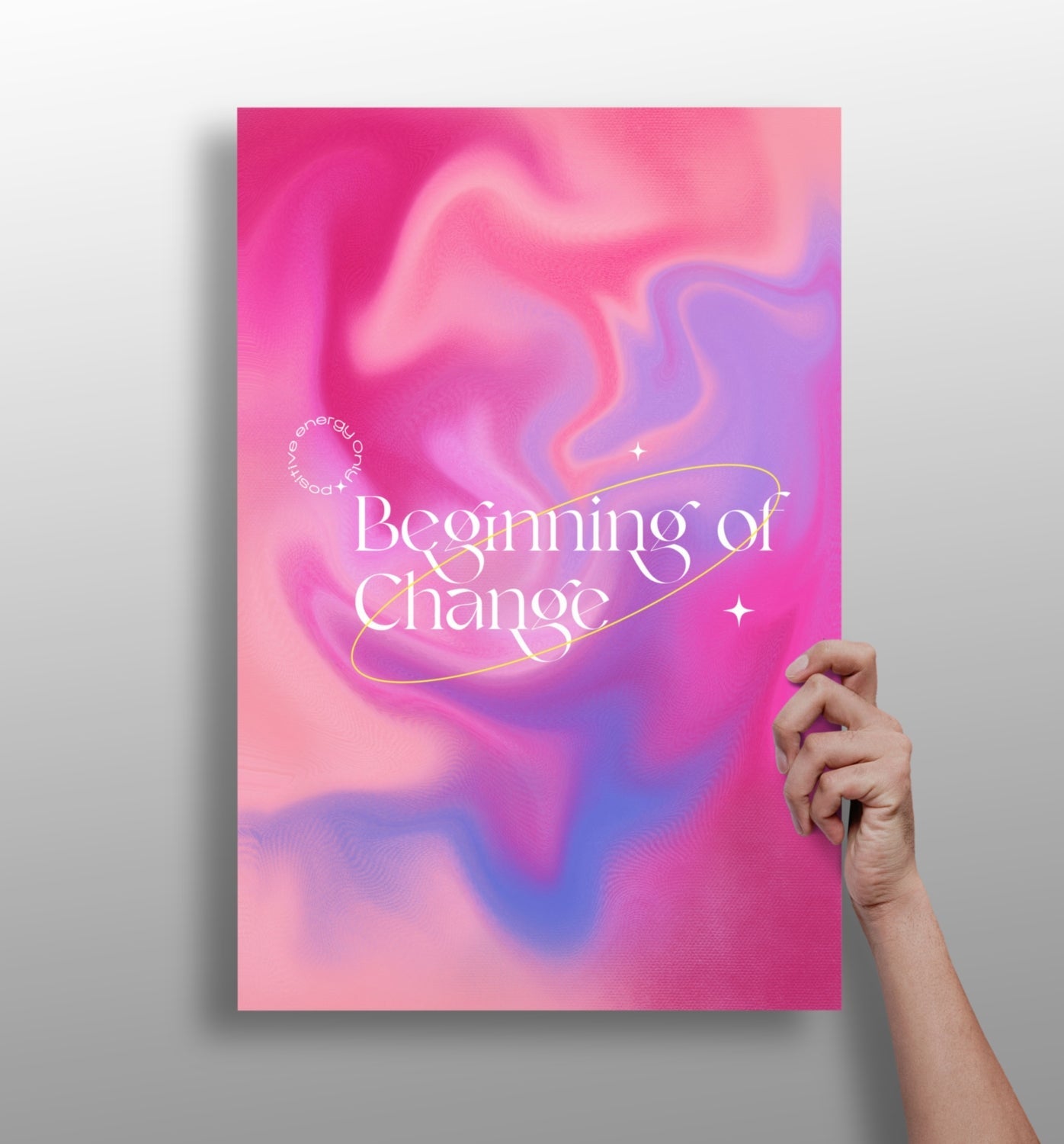 Change Aluminum Print
